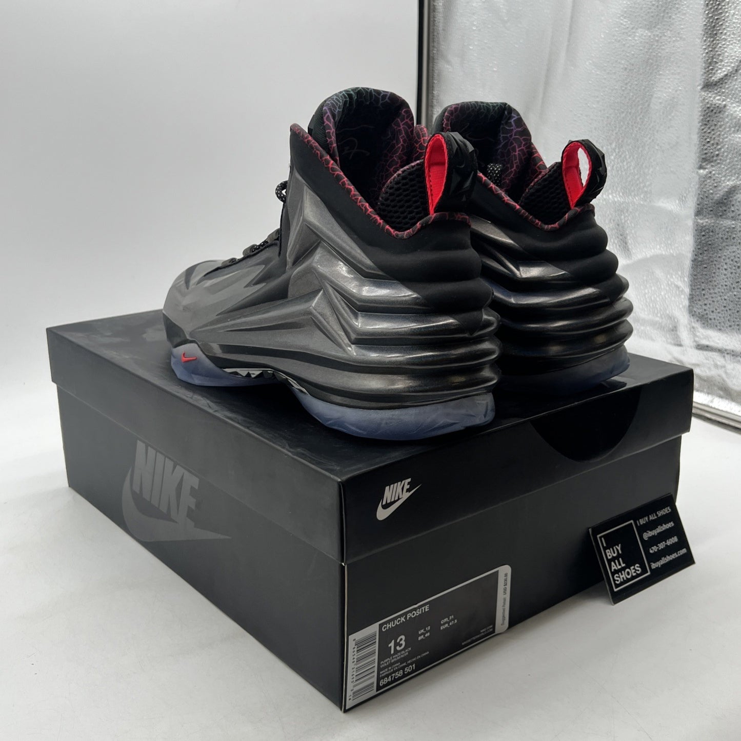 Size 13 - Nike Chuck Posite Purple Haze (684758-501)