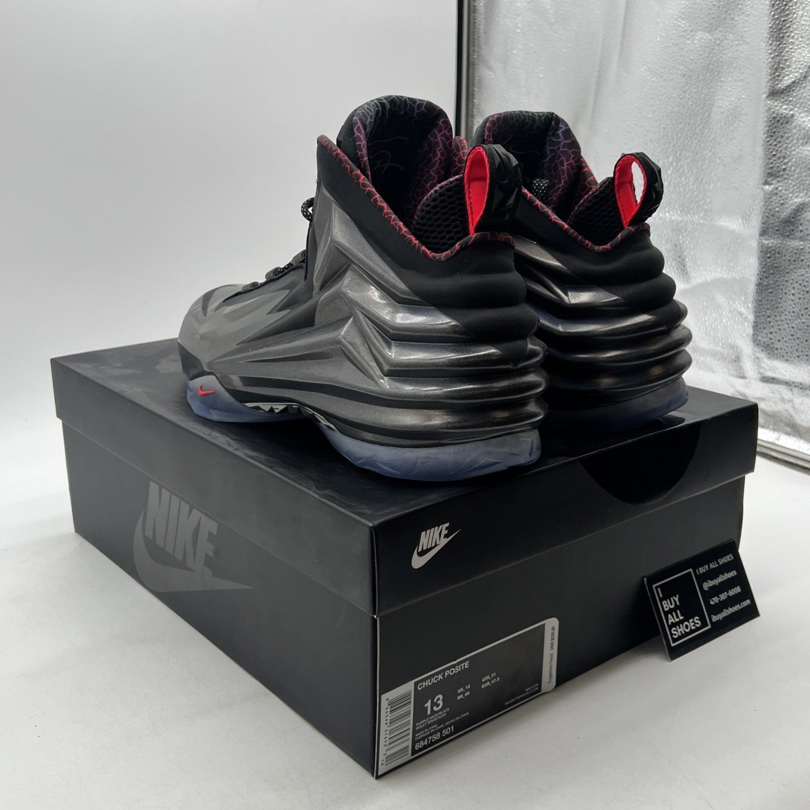 Size 13 - Nike Chuck Posite Purple Haze (684758-501)