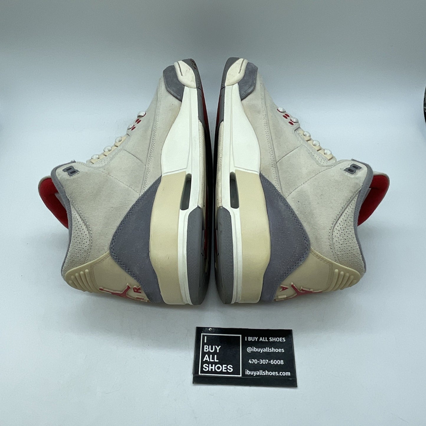 Size 10.5 - Jordan 3 Muslin Tan Grey Suede Suede Leather (DH7139-100)