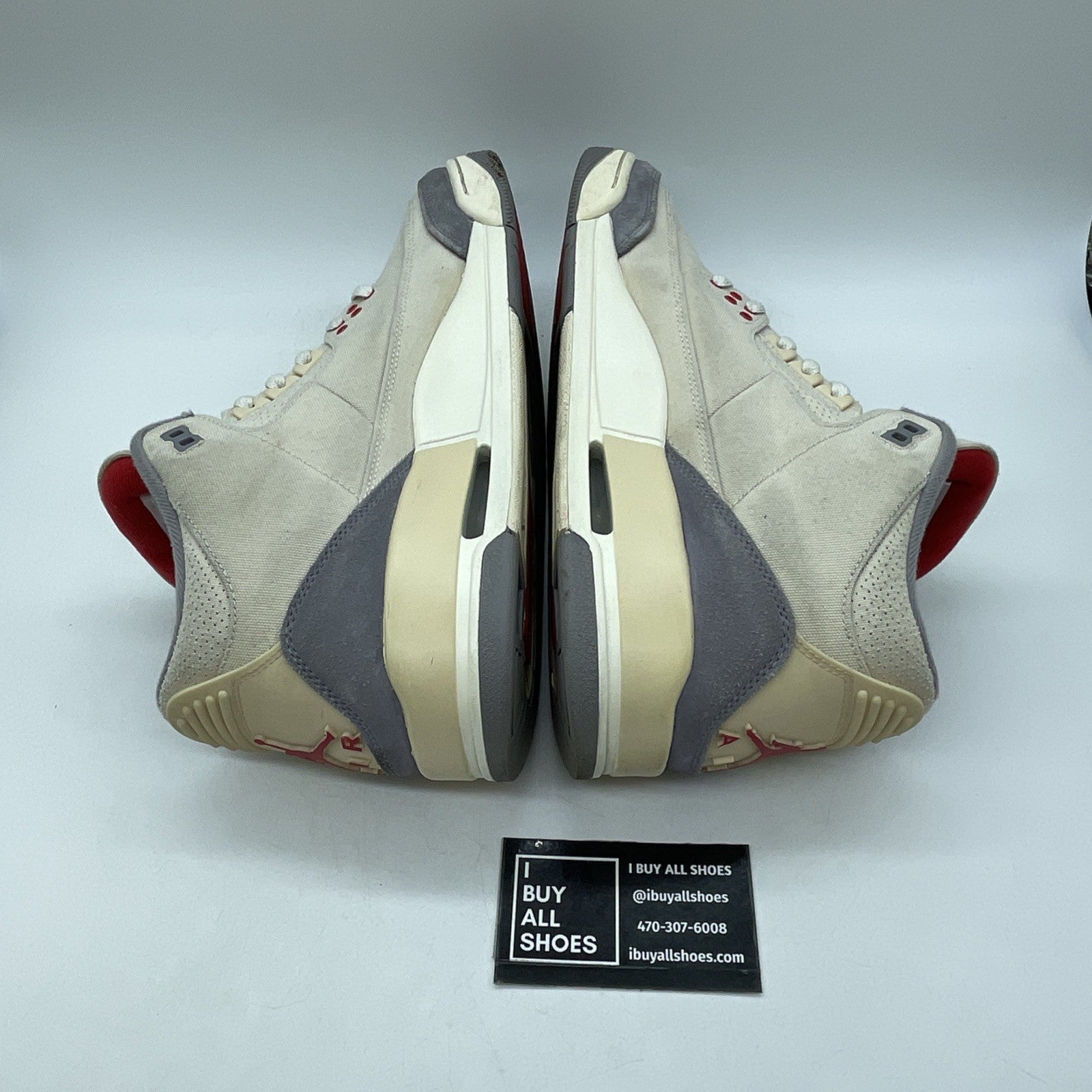 Size 10.5 - Jordan 3 Muslin Tan Grey Suede Suede Leather (DH7139-100)