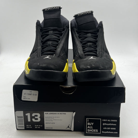 Size 13 - Air Jordan 14 Retro Thunder (487471-070)