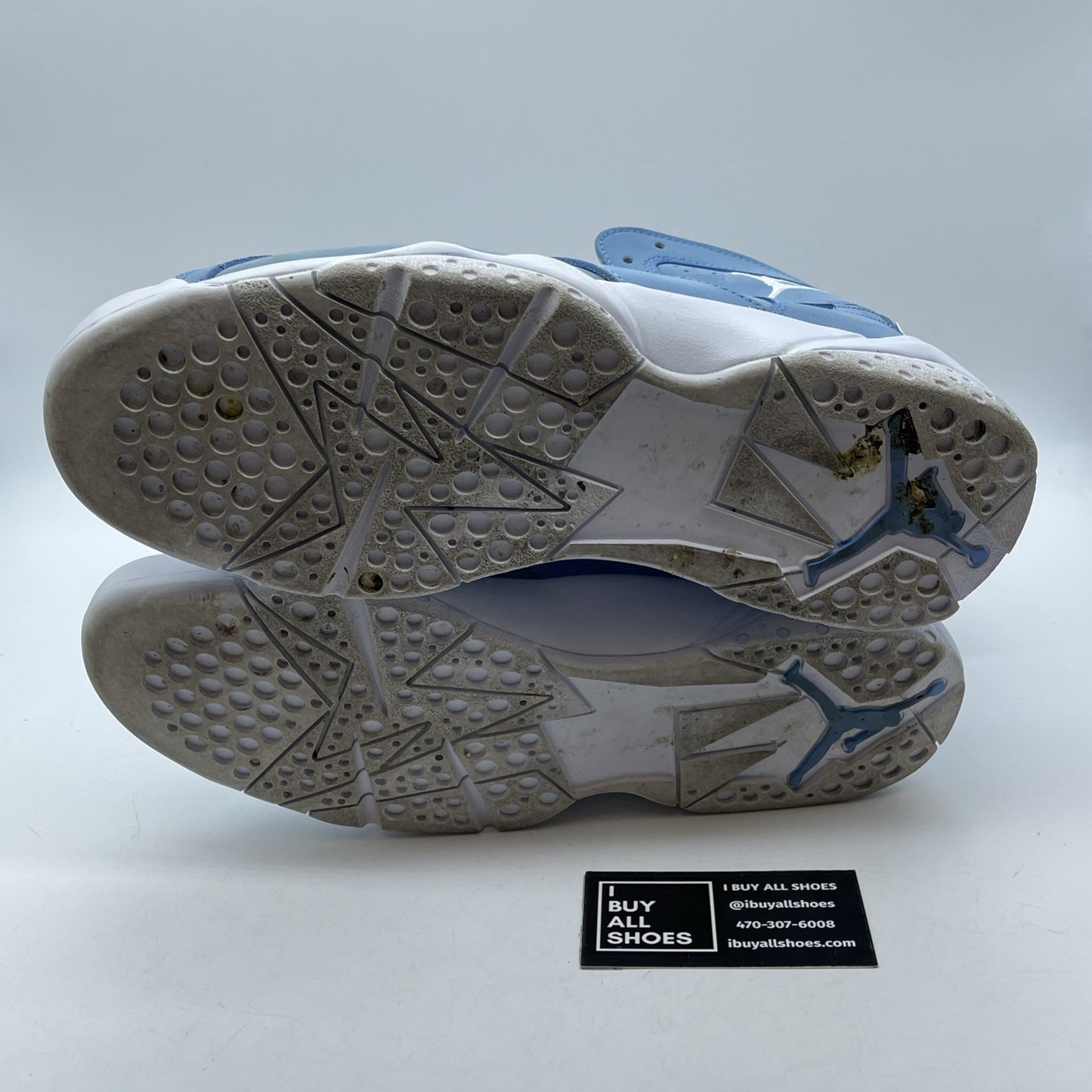 Size 9 - Air Jordan 7 Retro Pantone Blue White Suede (304775-400)