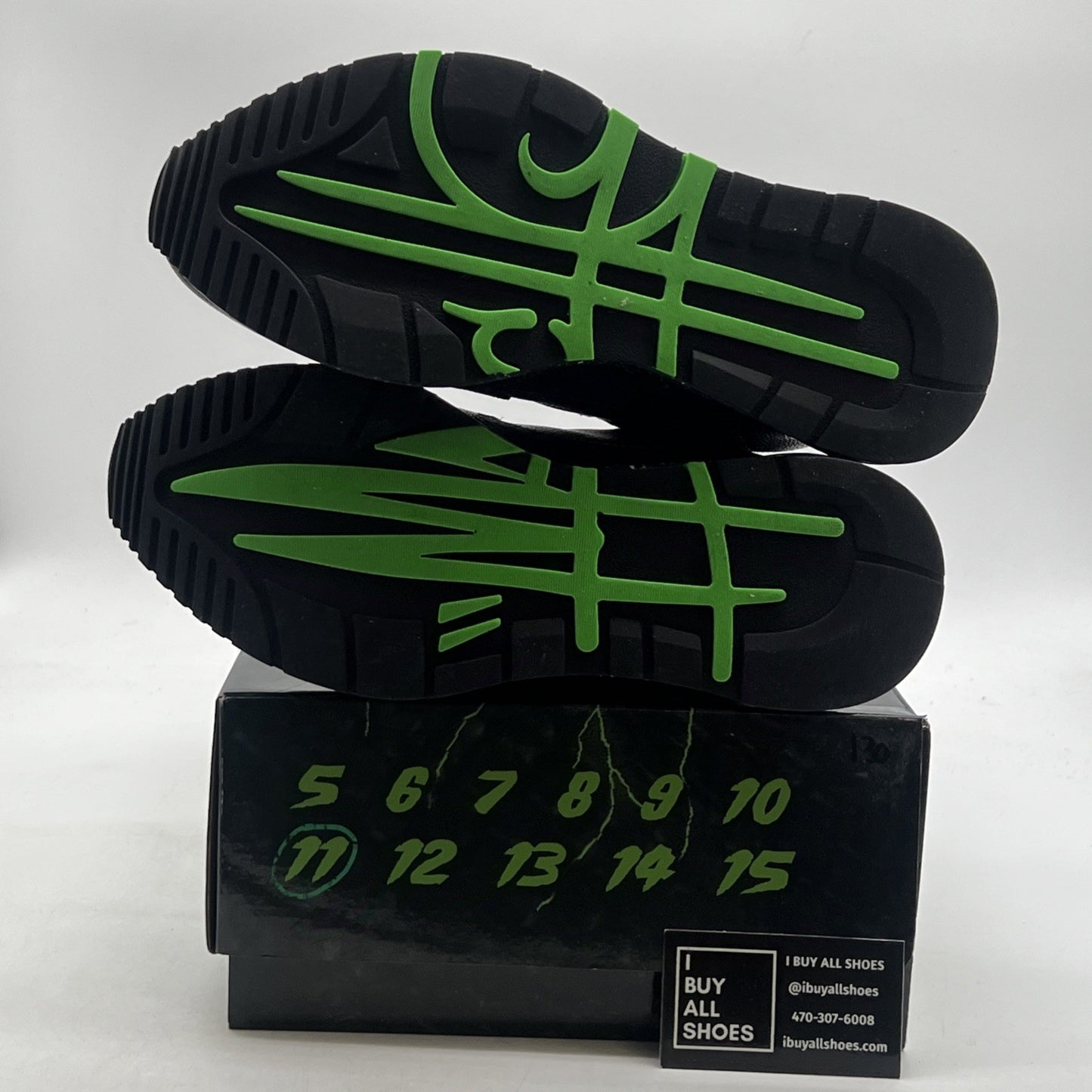 Size 11 - Mache Gang Runner Shoes “Cobra Slime Green” With Box