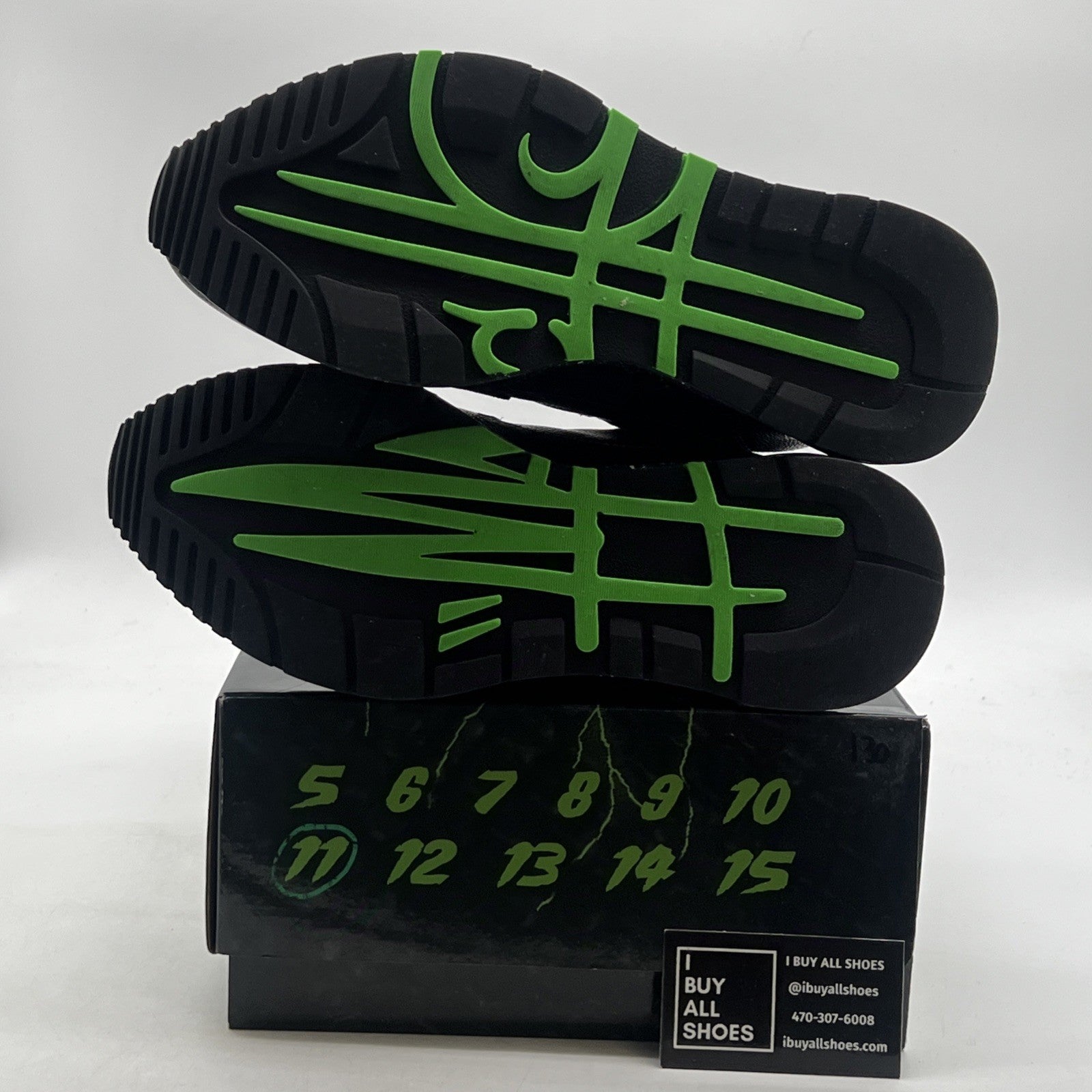 Size 11 - Mache Gang Runner Shoes “Cobra Slime Green” With Box