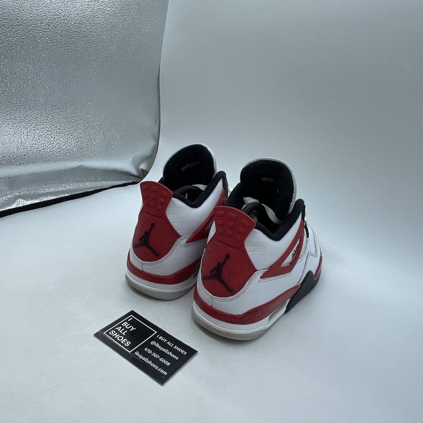 Size 8 - Air Jordan 4 Retro Mid Red Cement (DH6927-161)