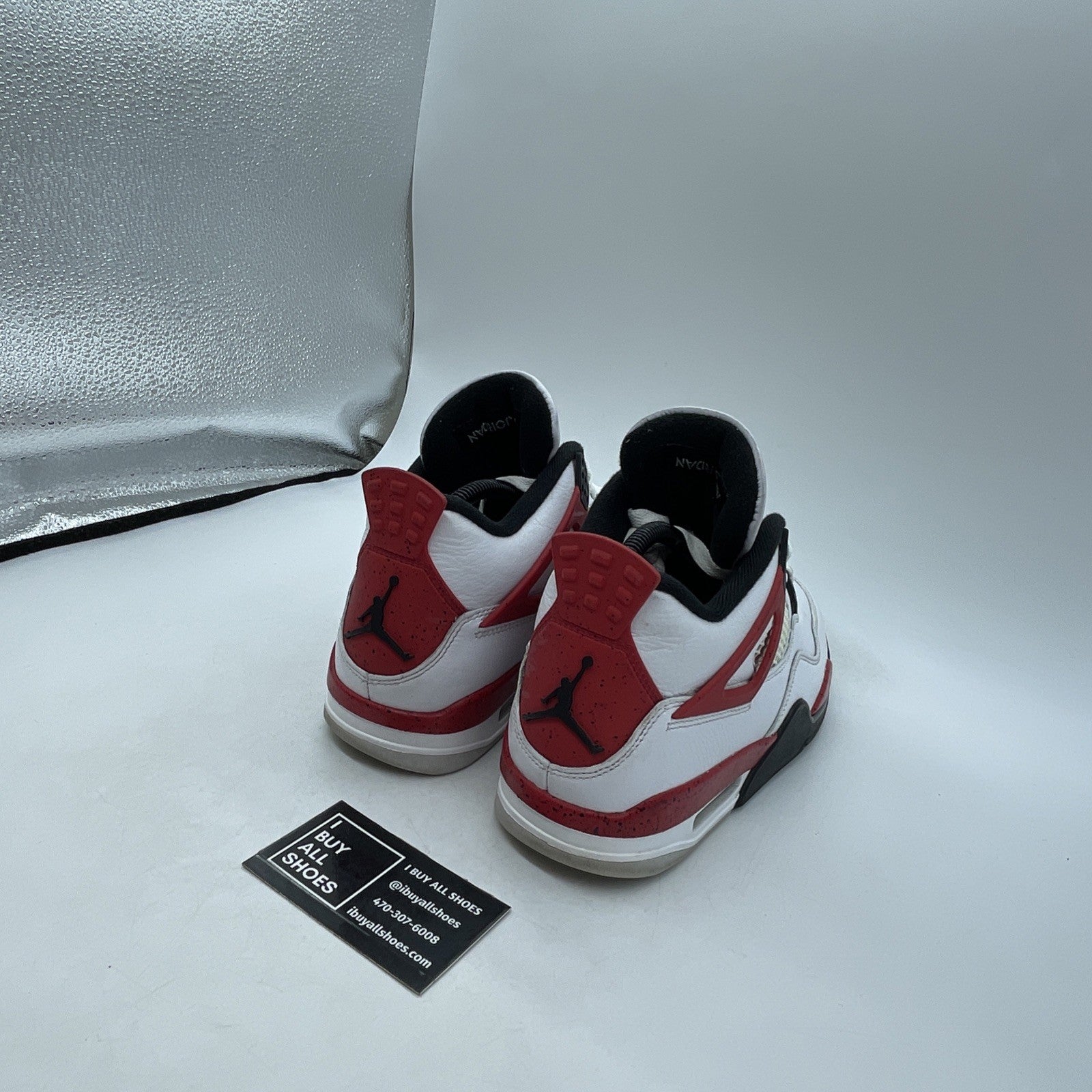 Size 8 - Air Jordan 4 Retro Mid Red Cement (DH6927-161)