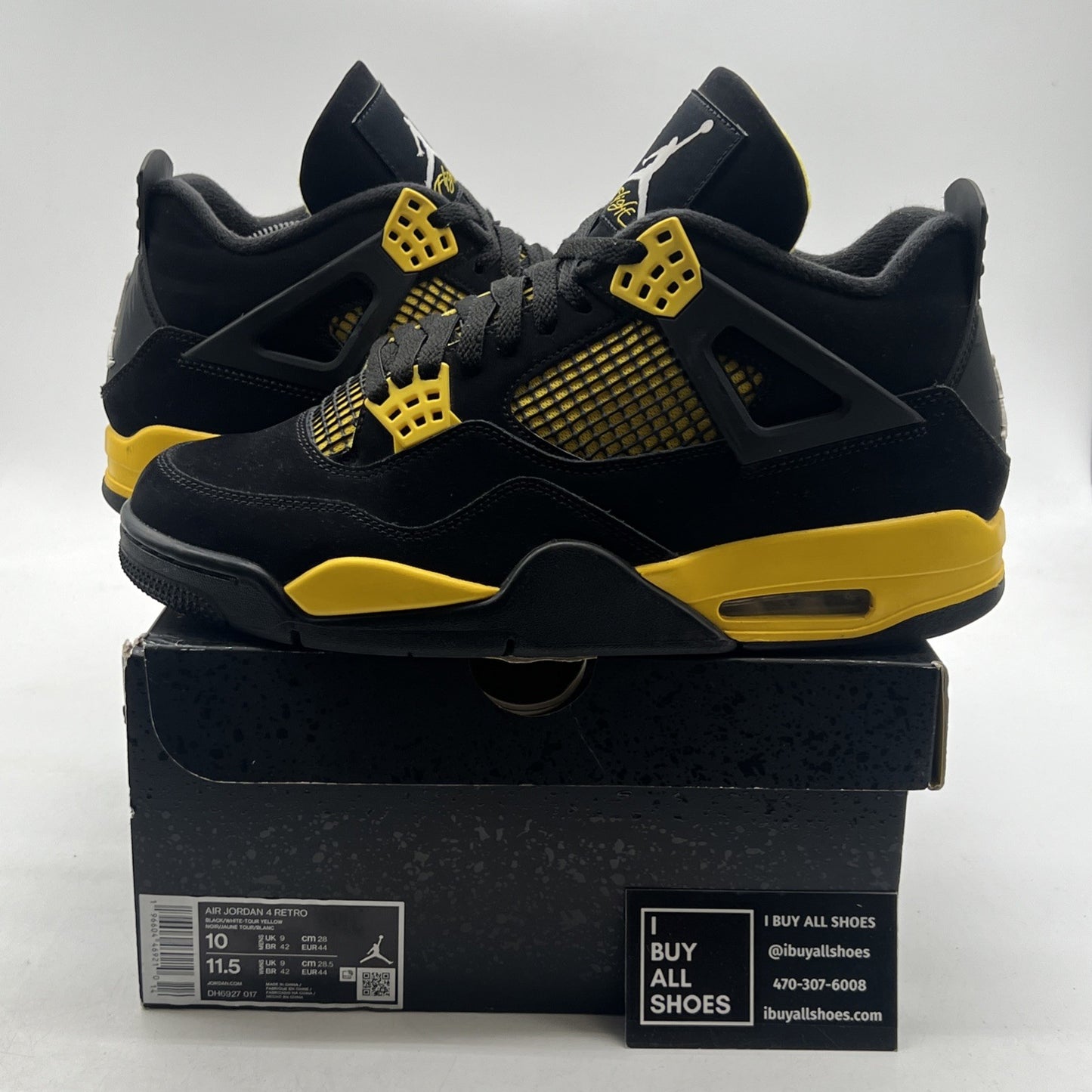 Size 10 - Air Jordan 4 Retro Mid Thunder (DH6927-017)