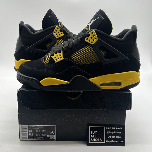 Size 10 - Air Jordan 4 Retro Mid Thunder (DH6927-017)