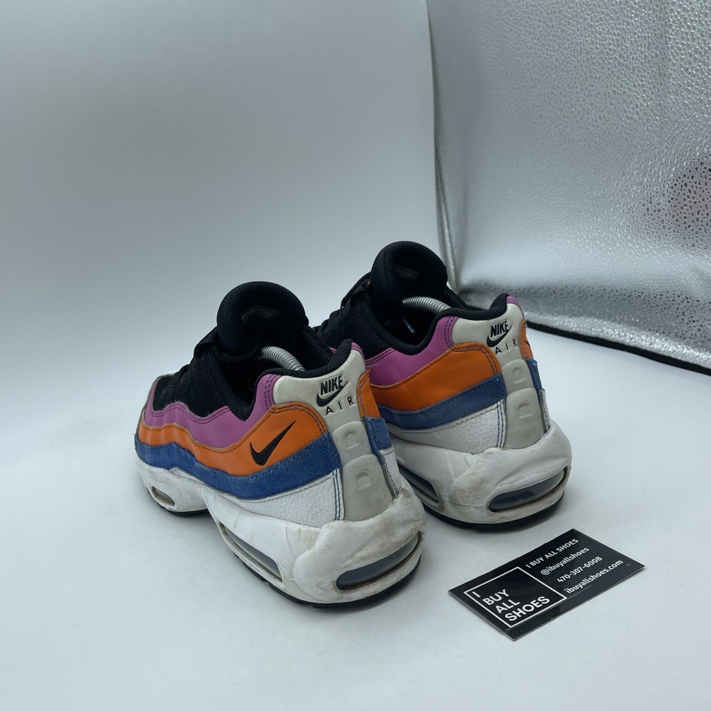 Size 10.5 - Nike Air Max 95 Essential Multi Suede Leather (CW6990-100)