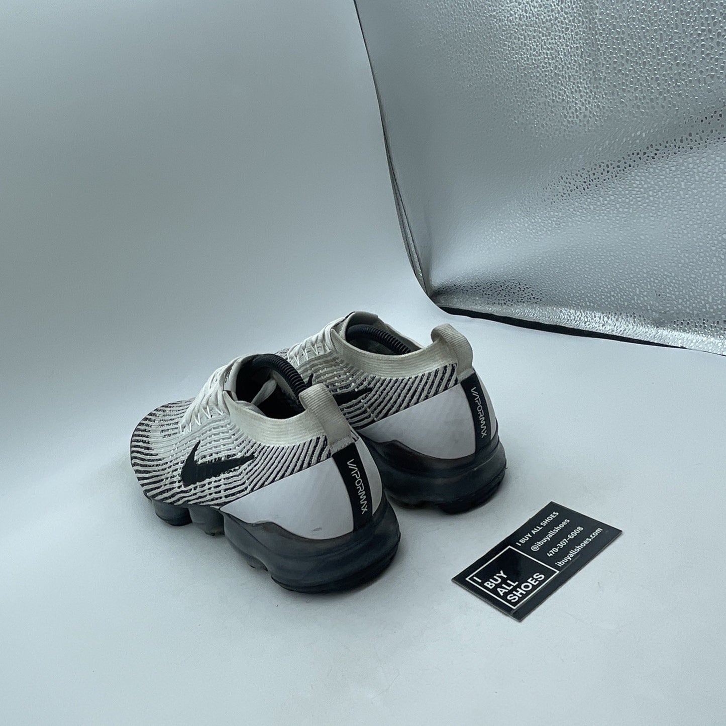 Size 11 - Nike Air VaporMax Flyknit 3 Zebra (AJ6900-105)