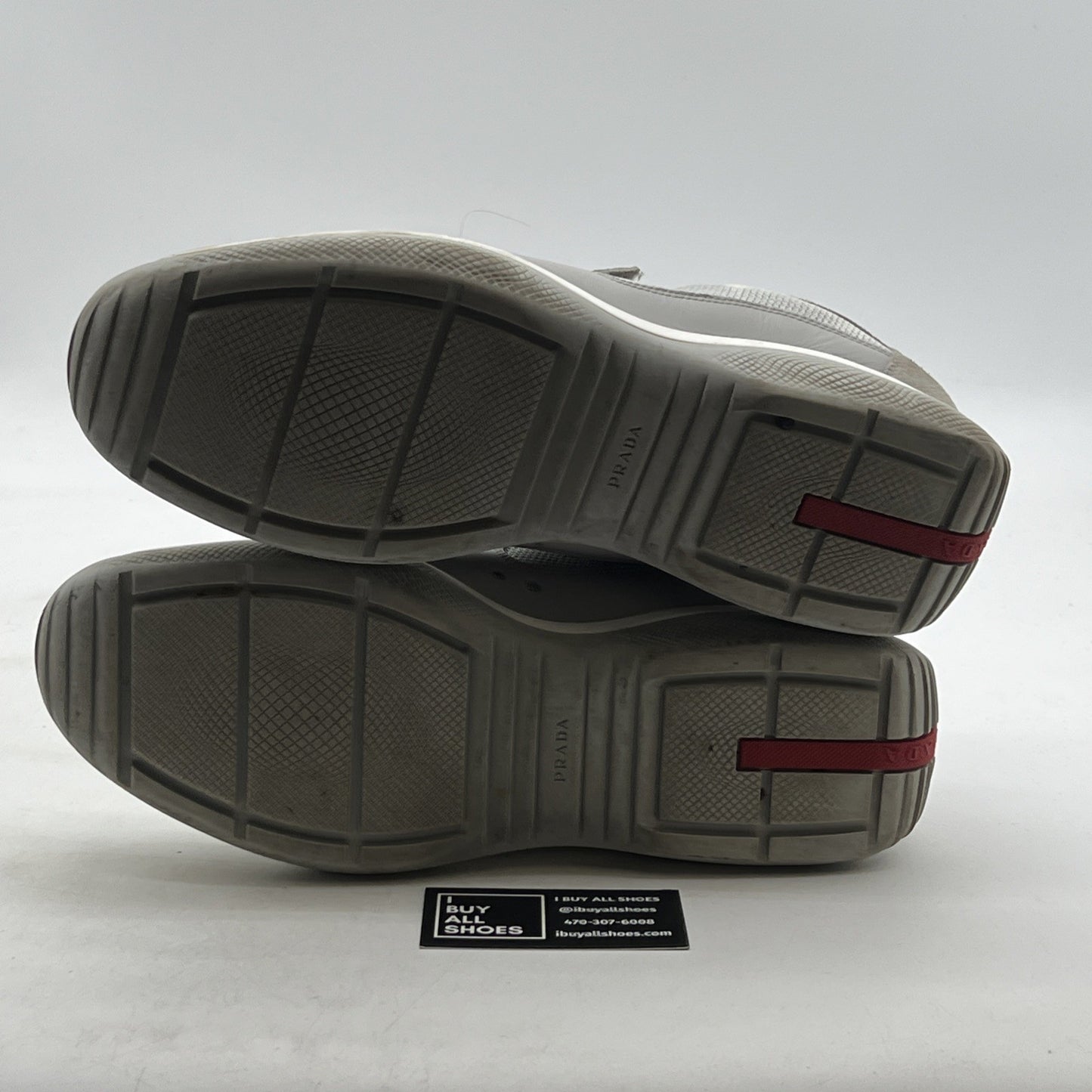 Size 11 - PRADA AMERICAS CUP SNEAKERS