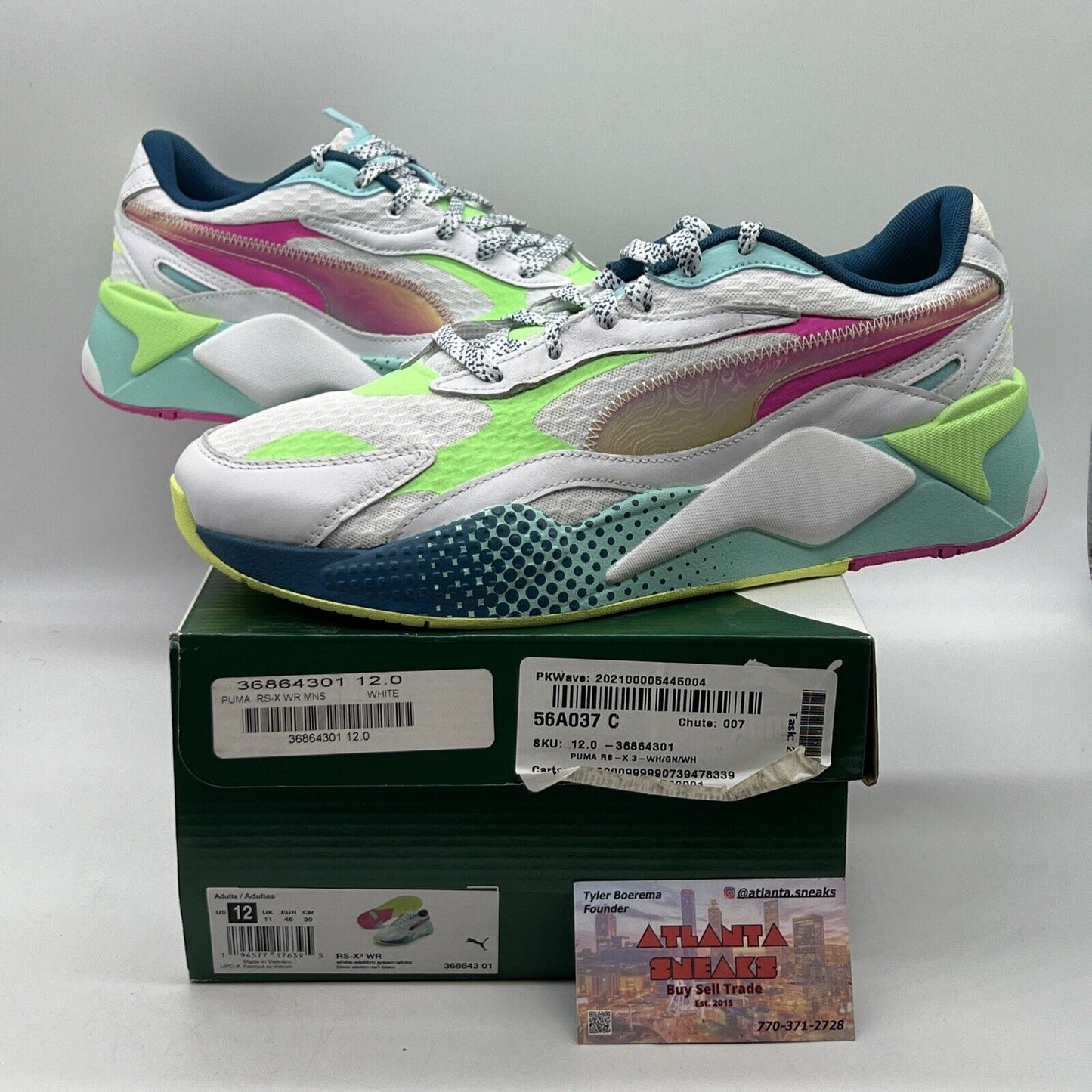 Size 12 - PUMA RS-X3 Wave Racer Low Multi Brand New Og All