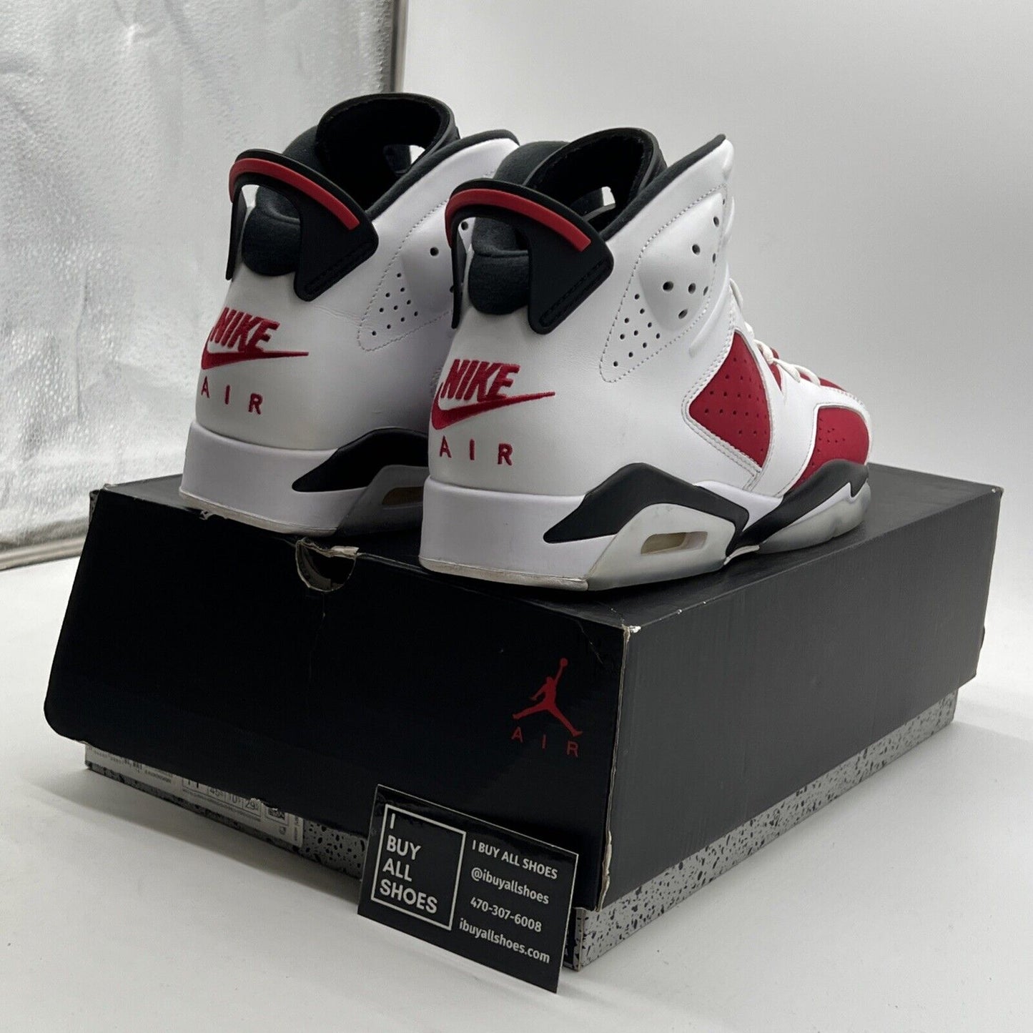 Size 11.5 - Air Jordan 6 Retro OG Mid Carmine (CT8529-106)