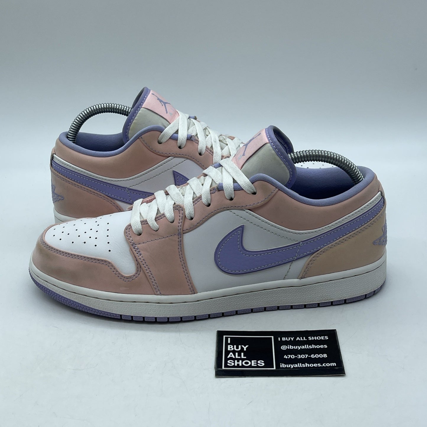 Size 10 - Air Jordan 1 SE Low Arctic Punch Pink White Suede Leather (CK3022-600)