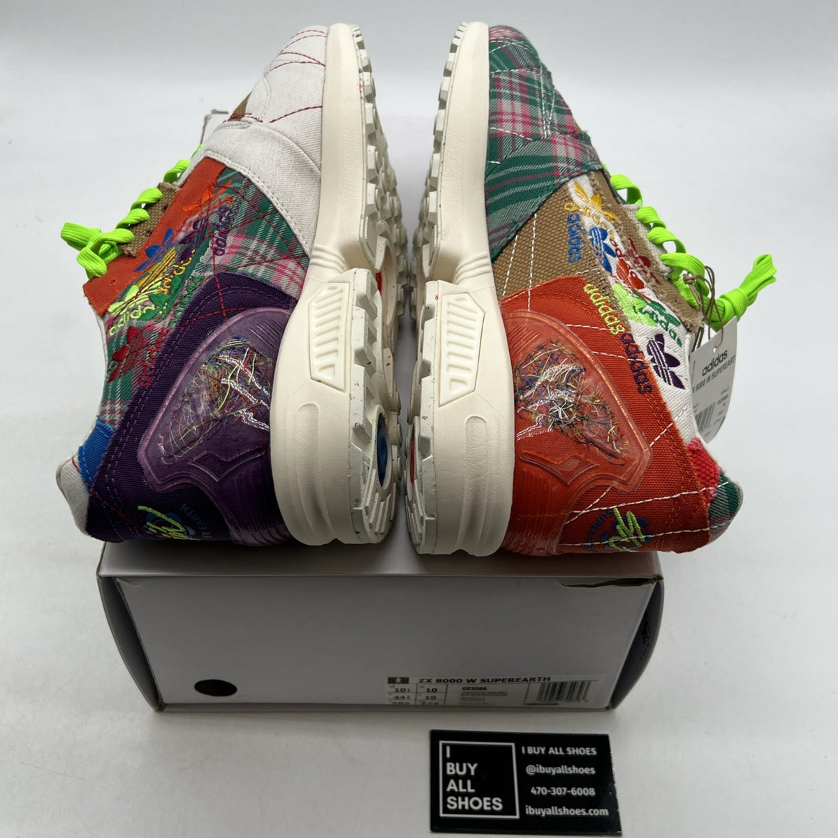 Size 10.5 - adidas Sean Wotherspoon x ZX 8000 A-ZX Series - Super Earth