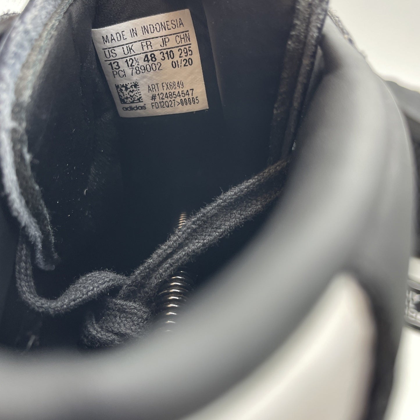 Size 13 - Adidas 424 x Pro Model Core Black (FX6849)