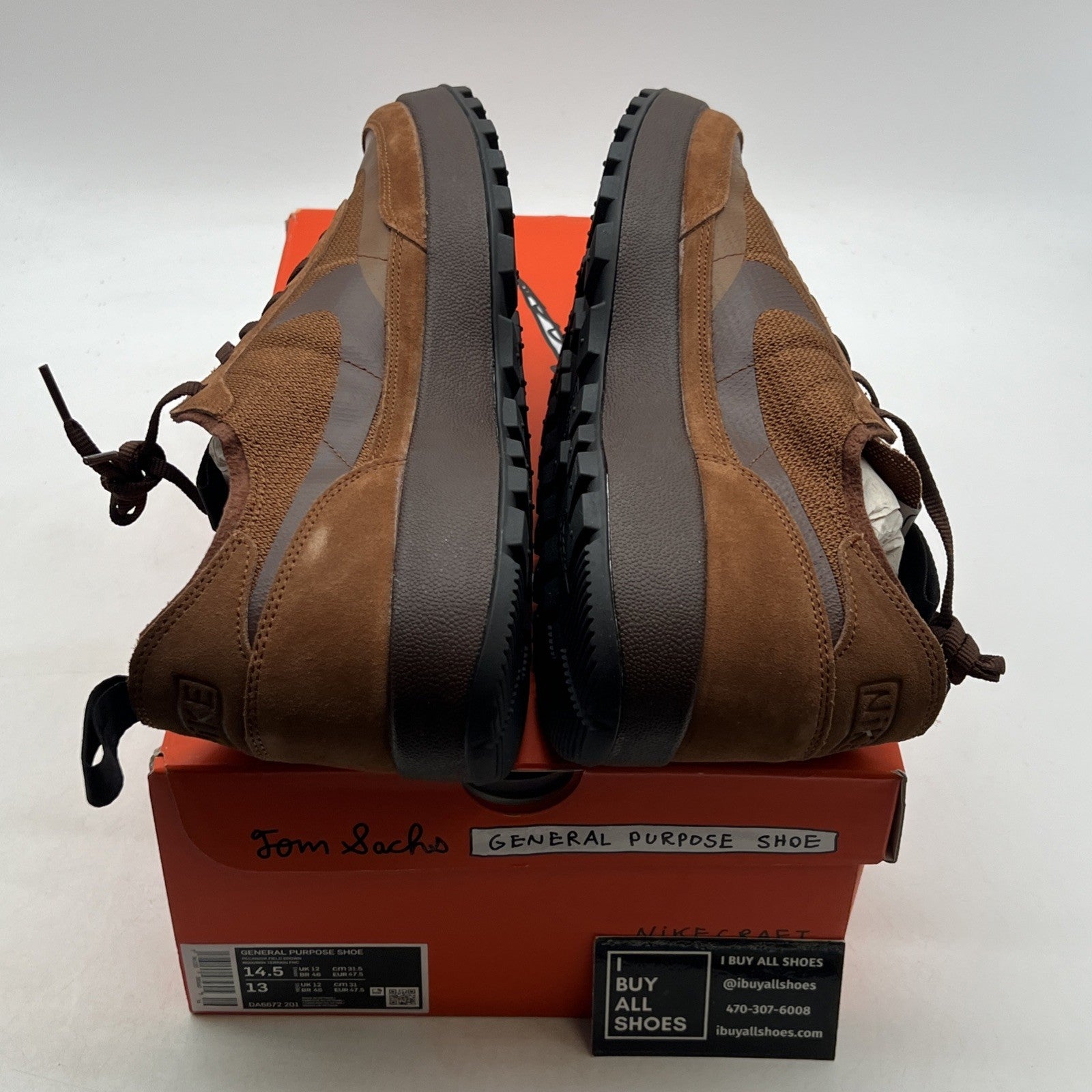 Size 14.5 - Tom Sachs NikeCraft General Purpose Shoes (DA6672-200)