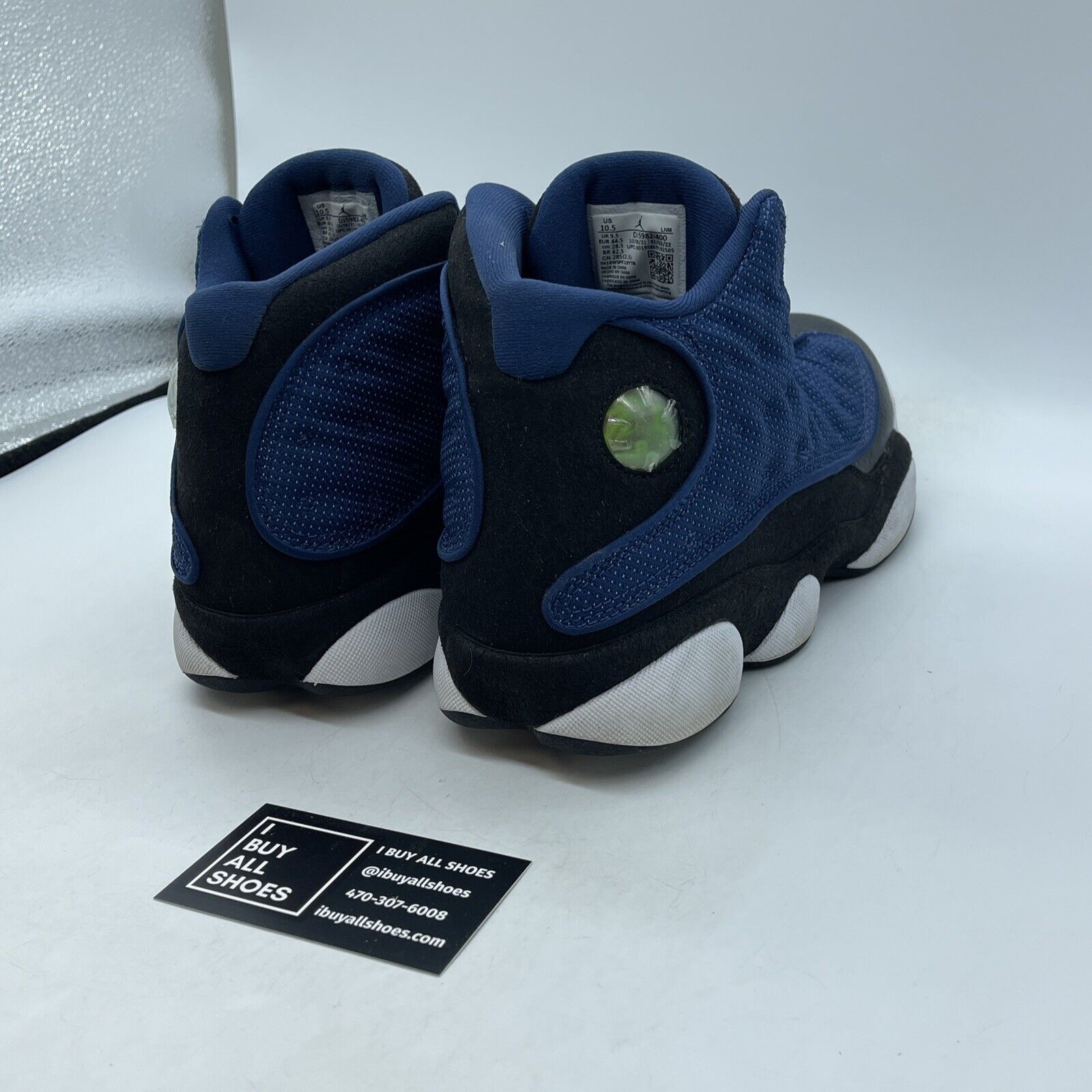 Size 10.5 - Jordan 13 Navy Black white  Suede Leather (DJ5982-400)