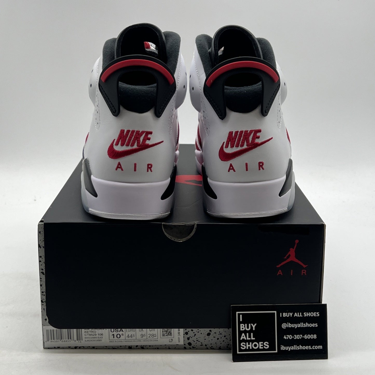 Size 10.5 - Air Jordan 6 Retro OG Mid Carmine (CT8529-106)