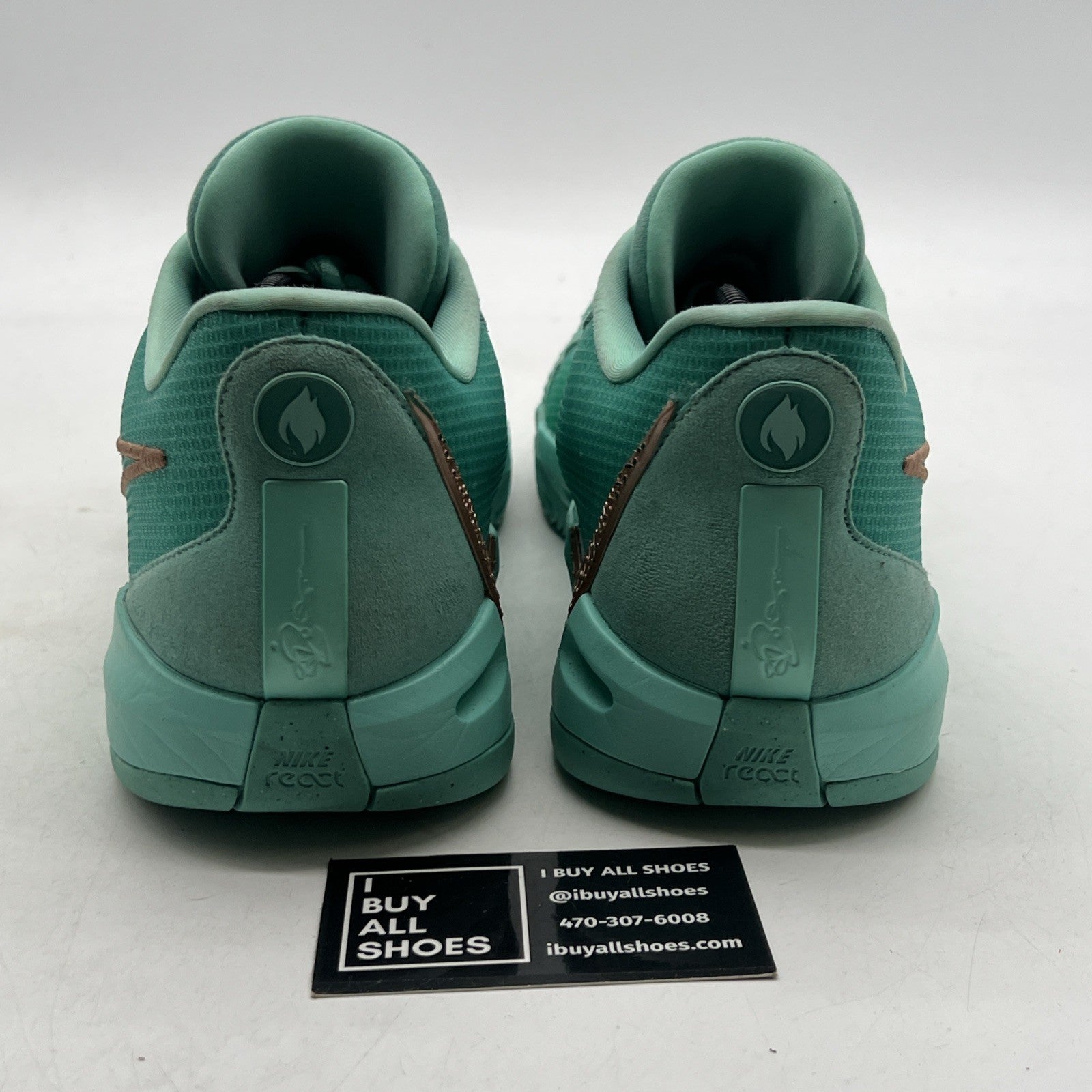 Size 12.5W - Nike By You Sabrina 2.0 Teal (FJ4036 900)