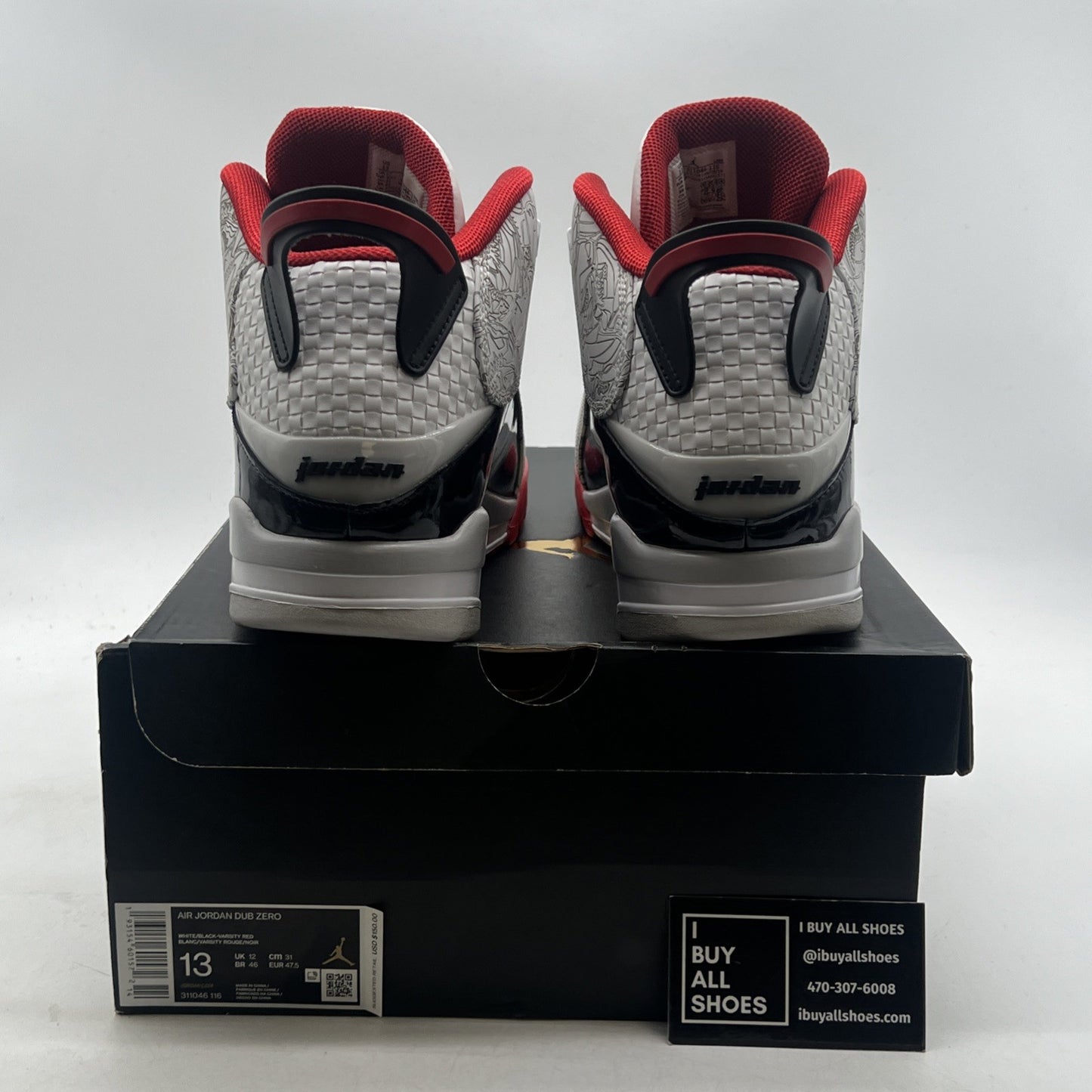 Size 13 - Jordan Dub Zero 2020 Varsity Red (311046-116)