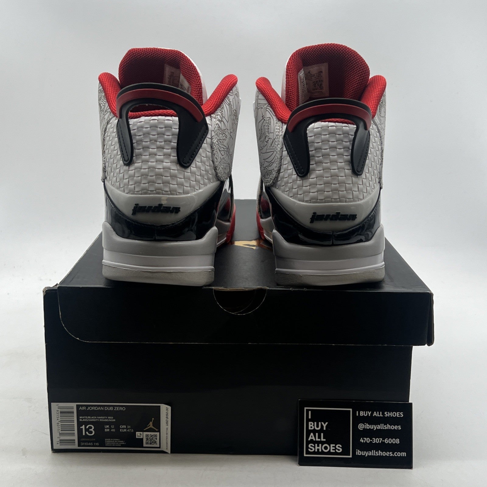 Size 13 - Jordan Dub Zero 2020 Varsity Red (311046-116)