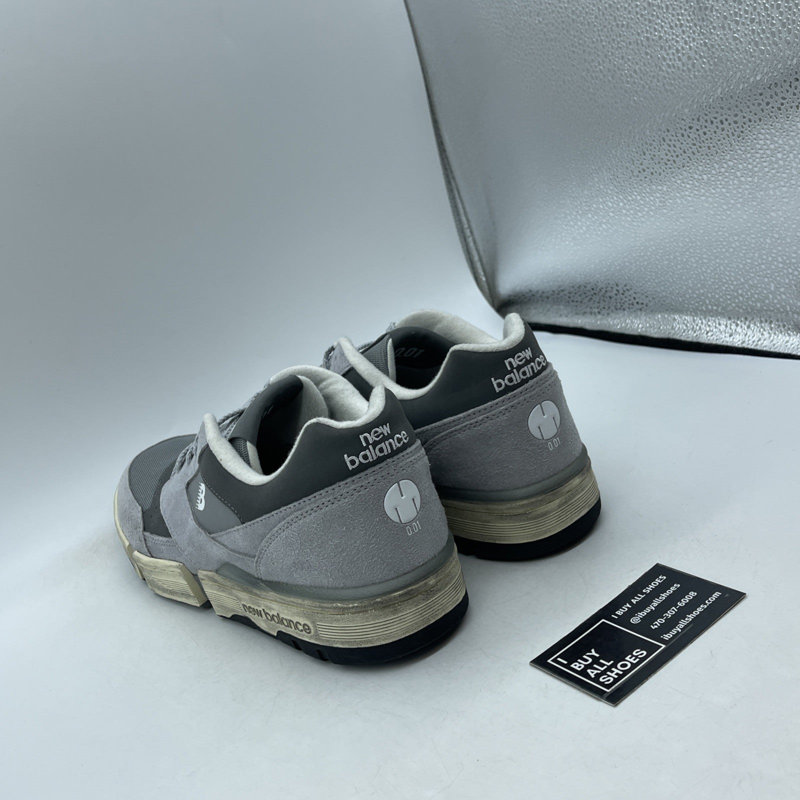 Size 12 - New Balance MSFTSrep x 0.01 Grey (CTJSGR)
