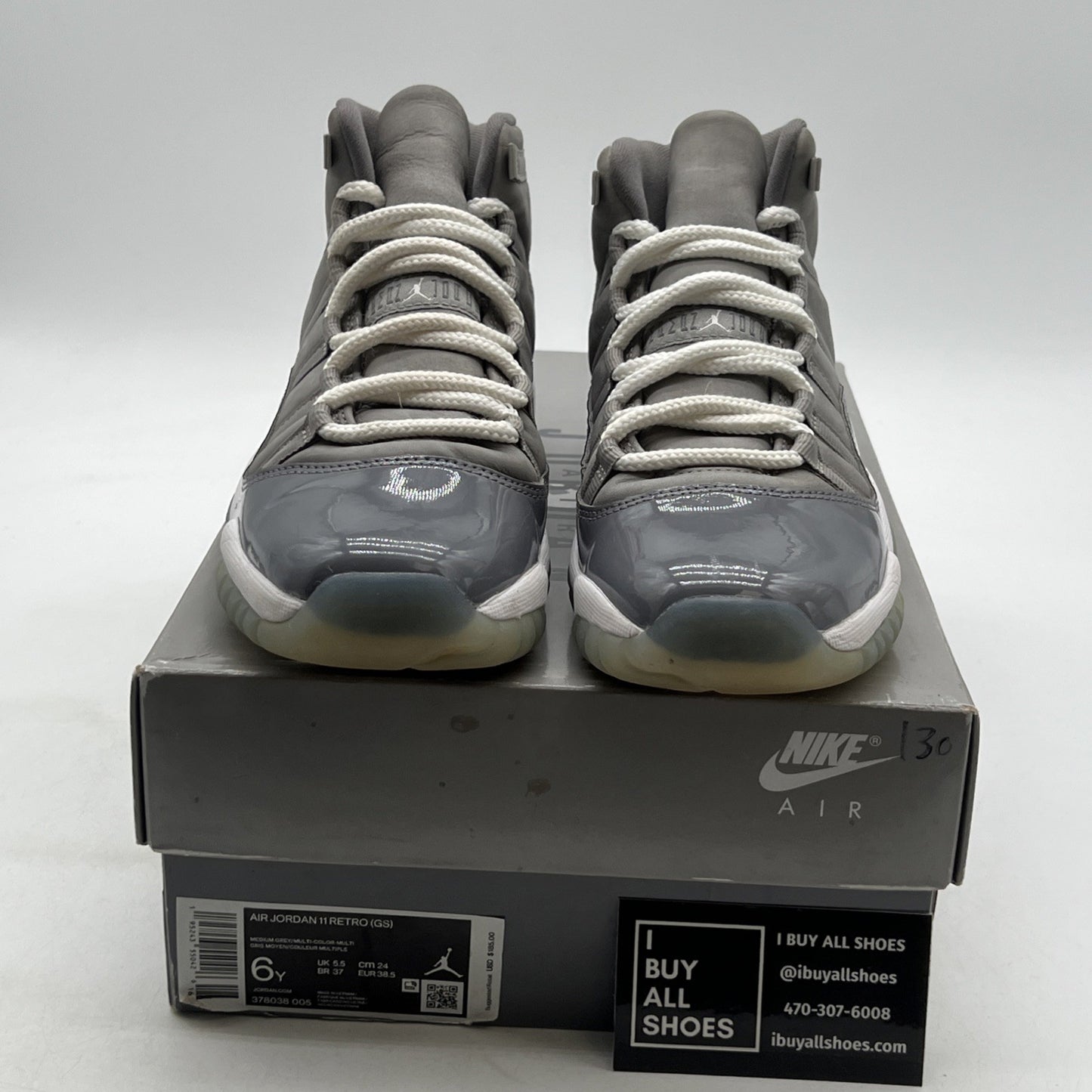Size 6 - Air Jordan 11 Retro High Cool Grey (378038-005)