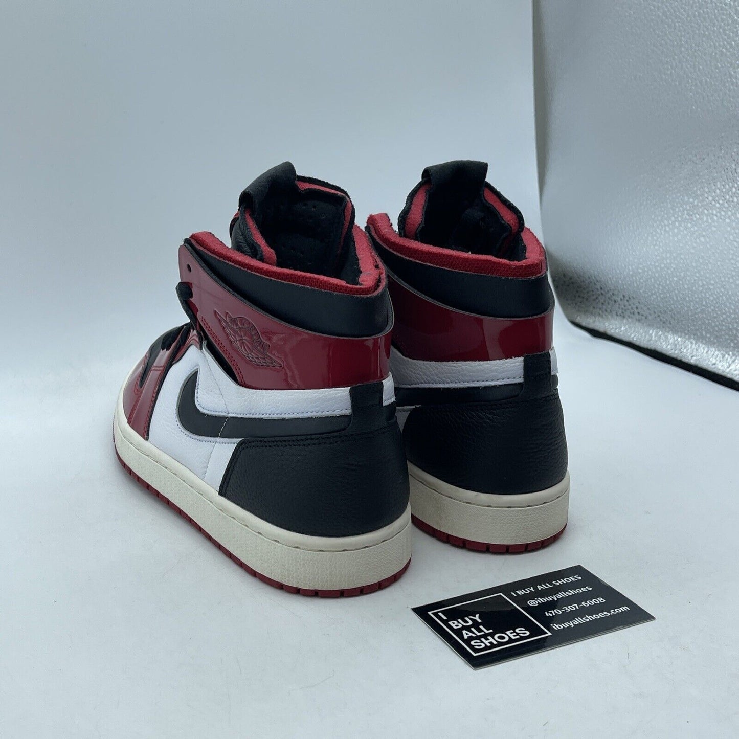 Size 9W - Air Jordan 1 Zoom Comfort High Chicago Bulls Leather (CT0979-610)