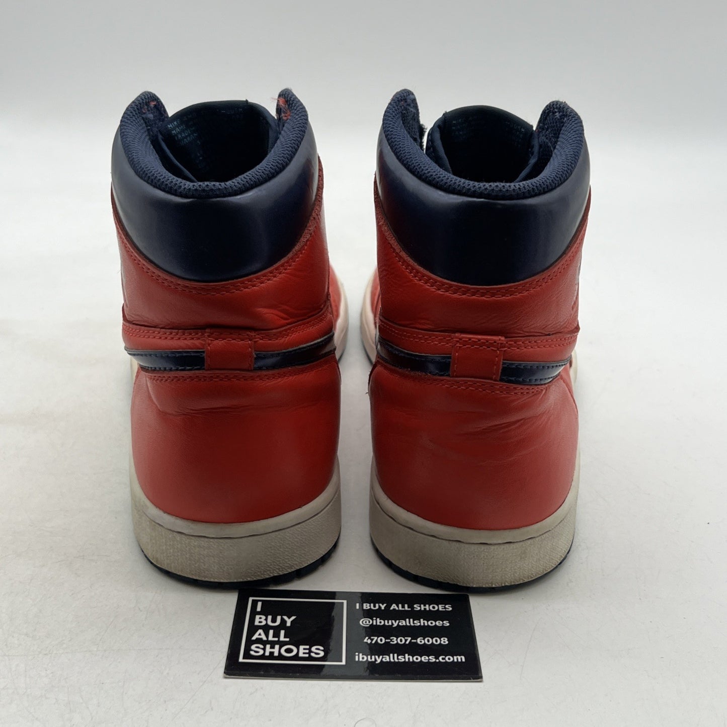 Size 13 - Air Jordan 1 Retro OG High David Letterman (555088-606)