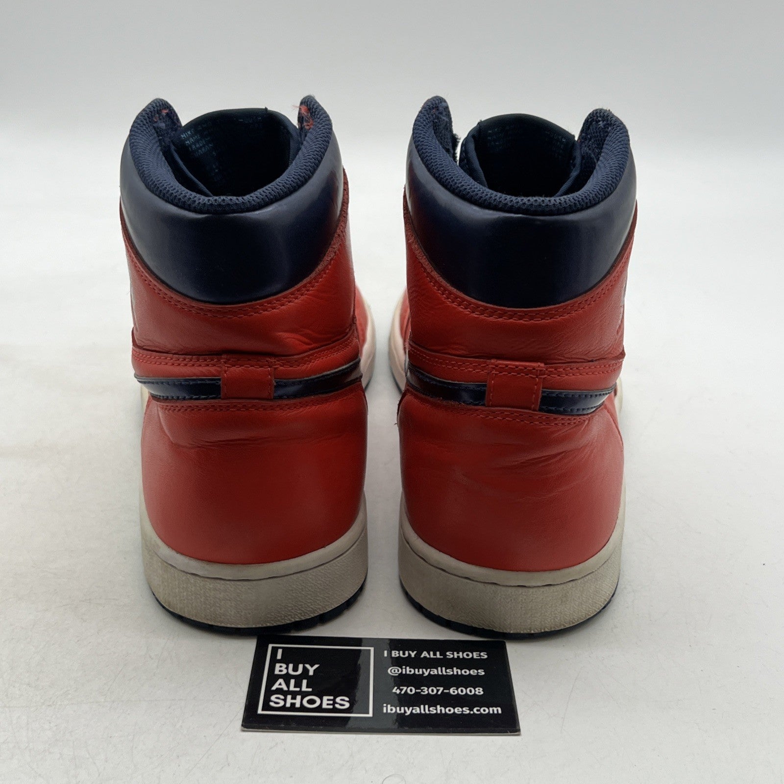 Size 13 - Air Jordan 1 Retro OG High David Letterman (555088-606)