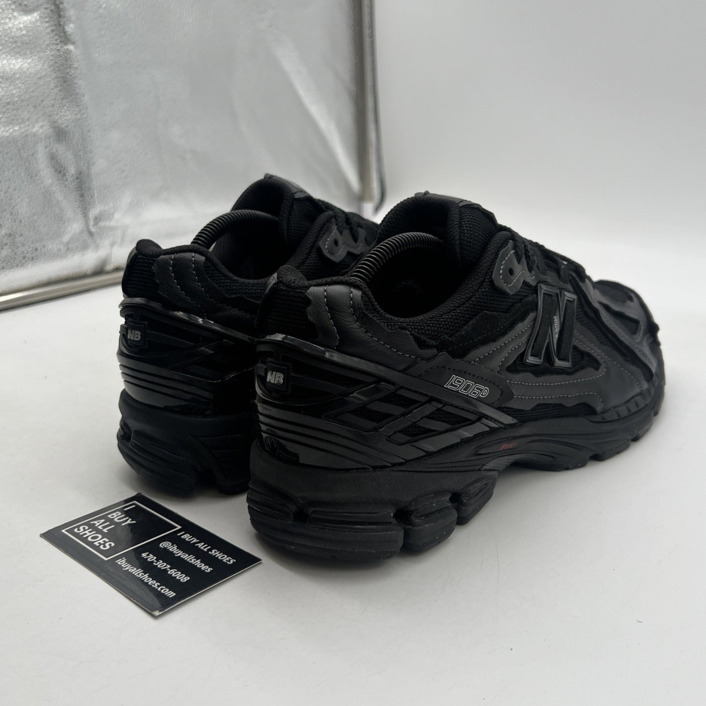 Size 9.5 - New Balance 1906D Protection Pack - Triple Black (M1906DF)