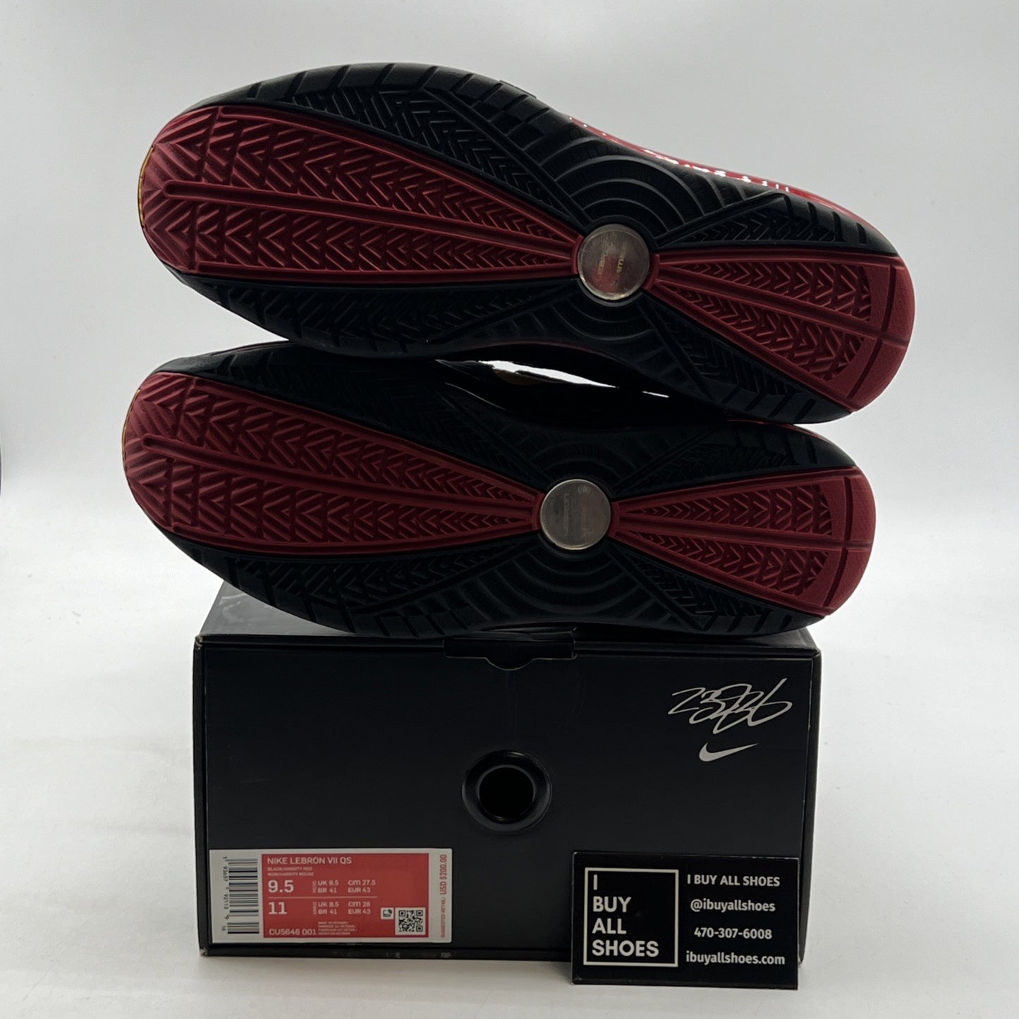 Size 9.5 - Nike Air Max LeBron 7 Fairfax (CU5646-001)