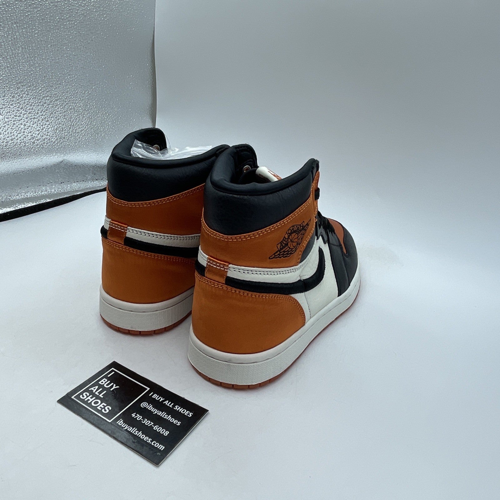Size 10W - Air Jordan 1 Retro OG High Satin Shattered Backboard (AV3725-010)