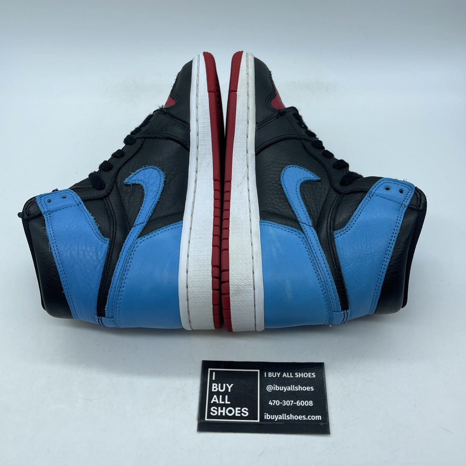 Size 6.5 - Jordan 1 High OG UNC To Chicago 2020 Red Black Leather (CD0461-046)