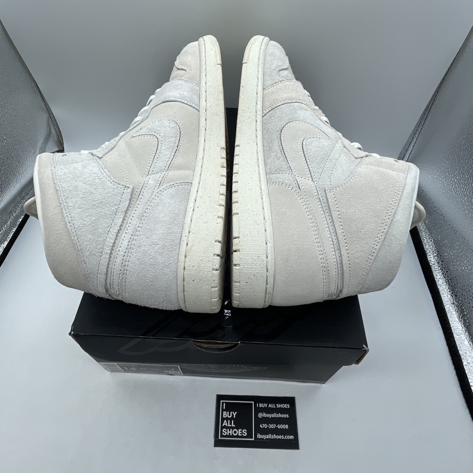 Size 14 - Air Jordan 1 SE Craft Mid Pale Ivory (FQ3224-100)