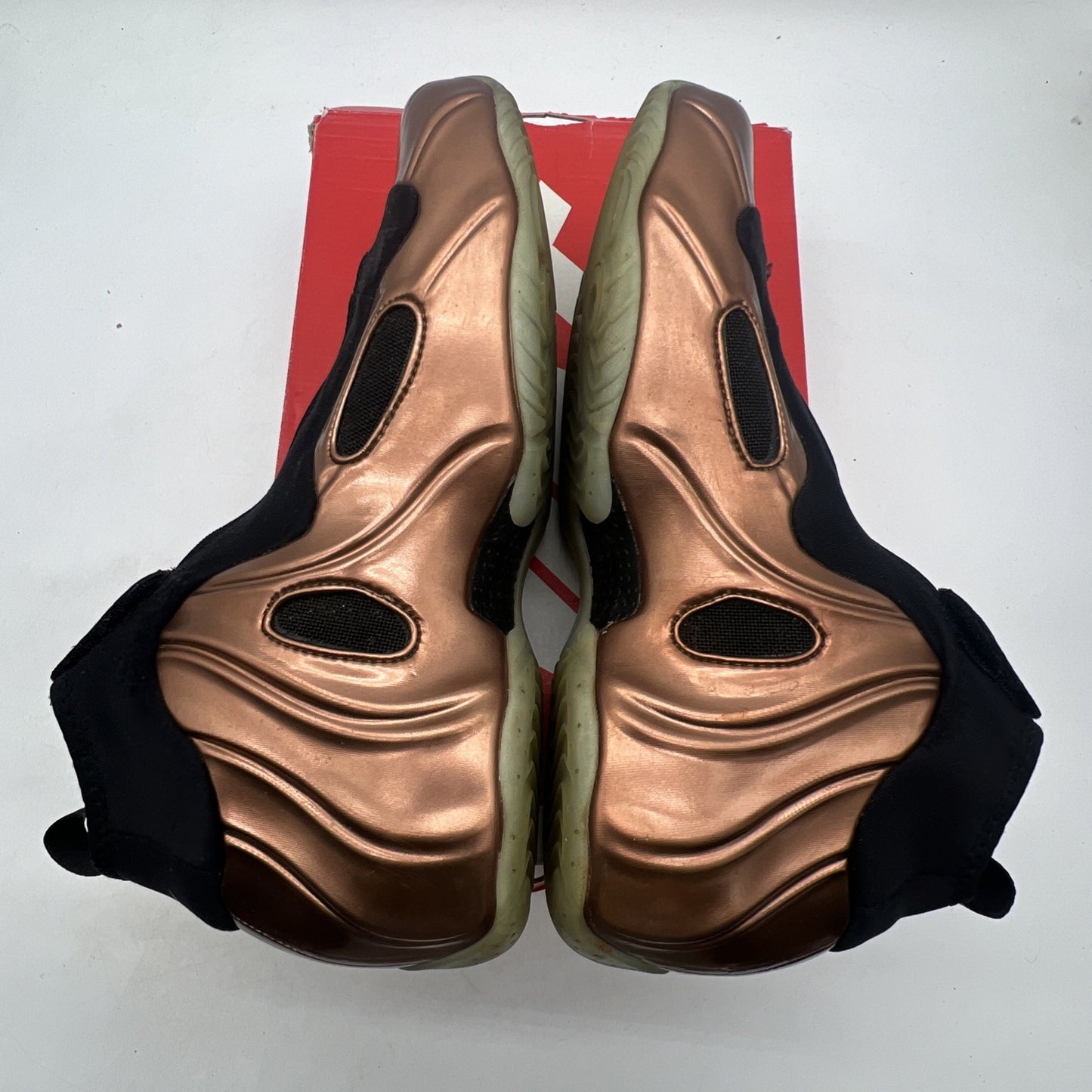 Size 11 - Nike Air Flightposite 2014 Prm Copper (658109-800)