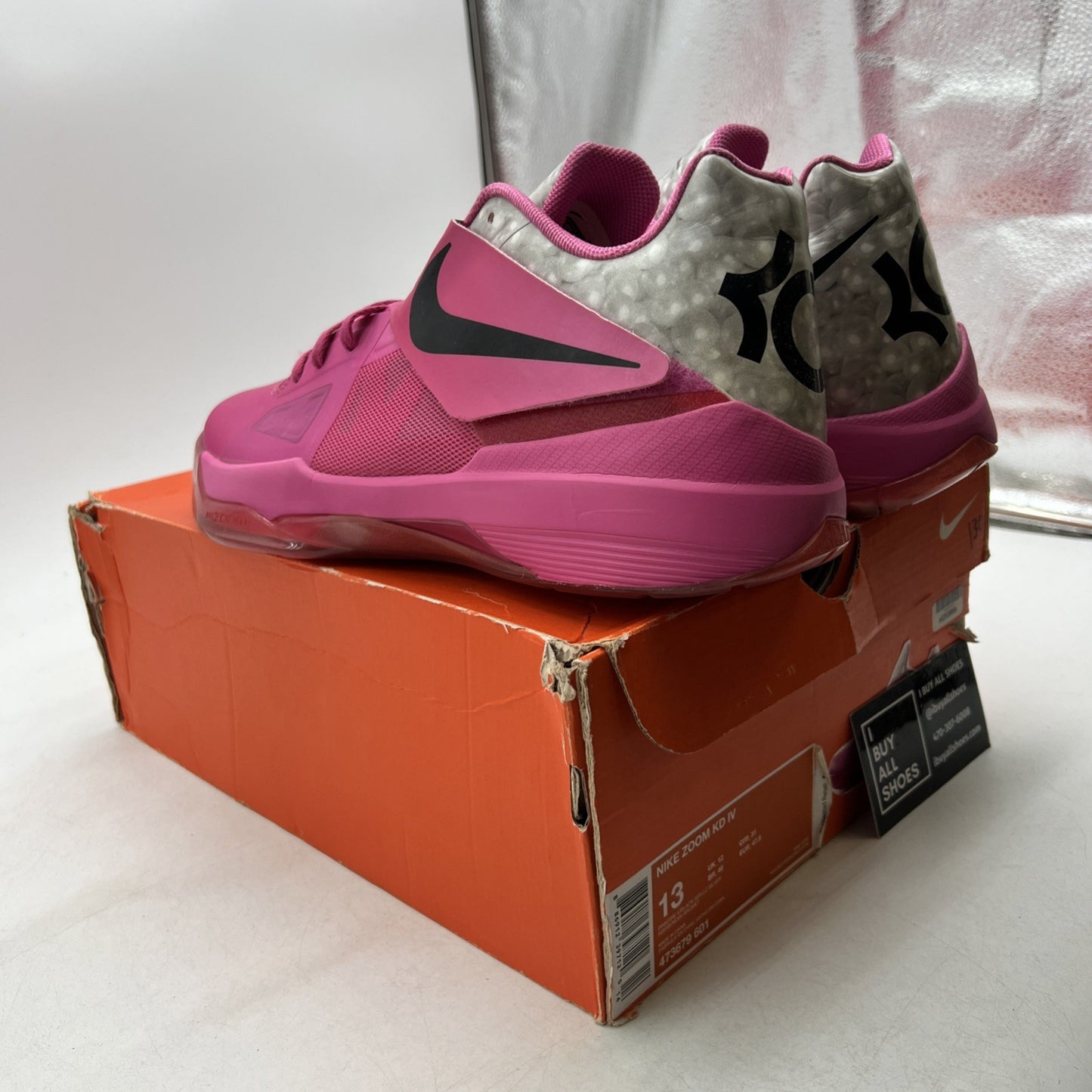 Size 13 - Nike Zoom KD 4 Aunt Pearl (473679-601)
