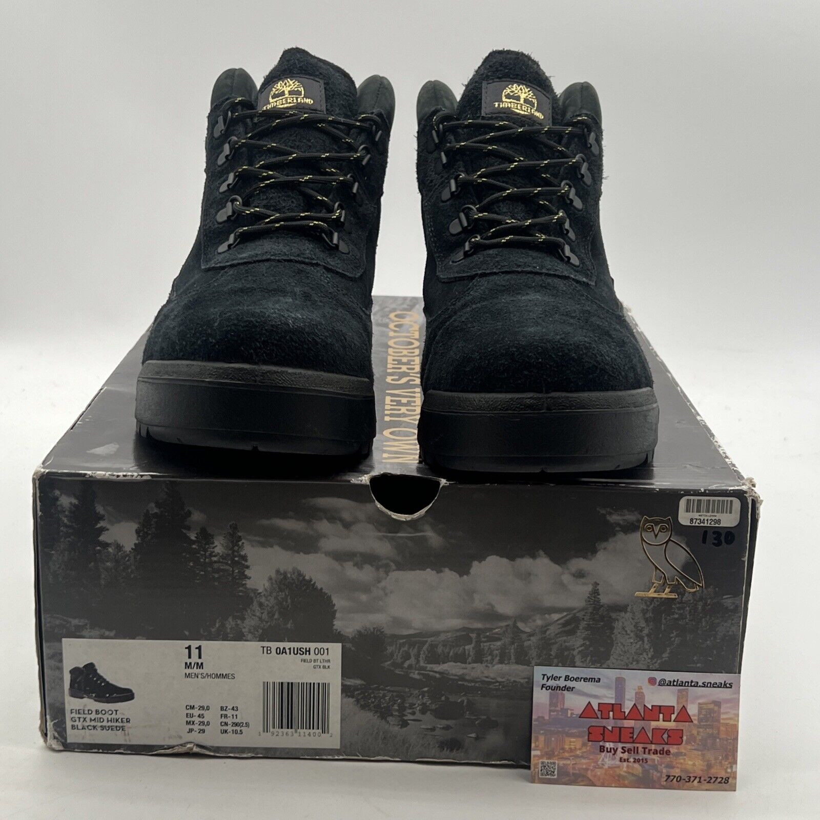 Size 11 - OVO X Timberland Field Boot Drake Edition #Rare (TBOA1USH-001)
