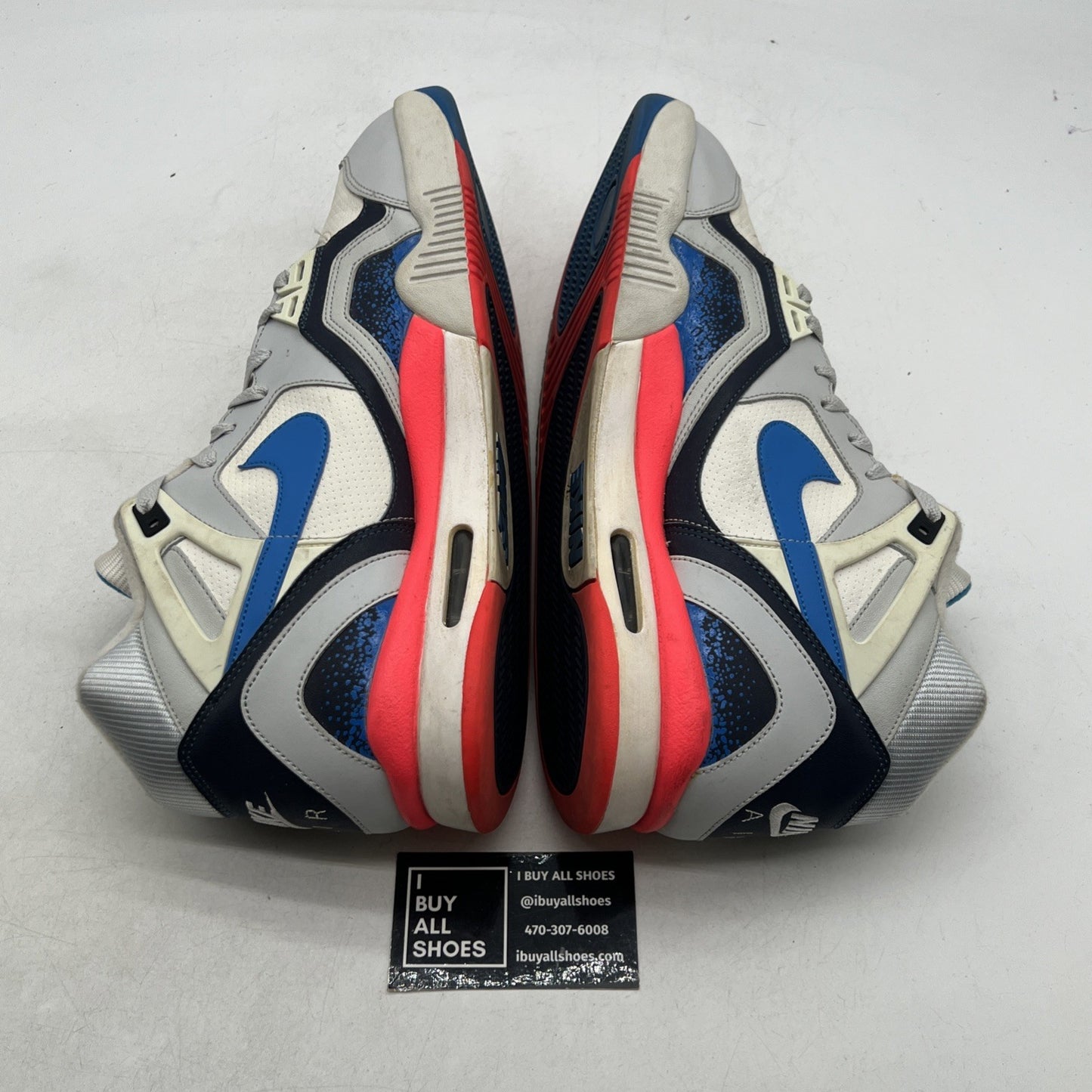 Size 13 - Nike Air Tech Challenge 2 White Photo Blue (318408-101)