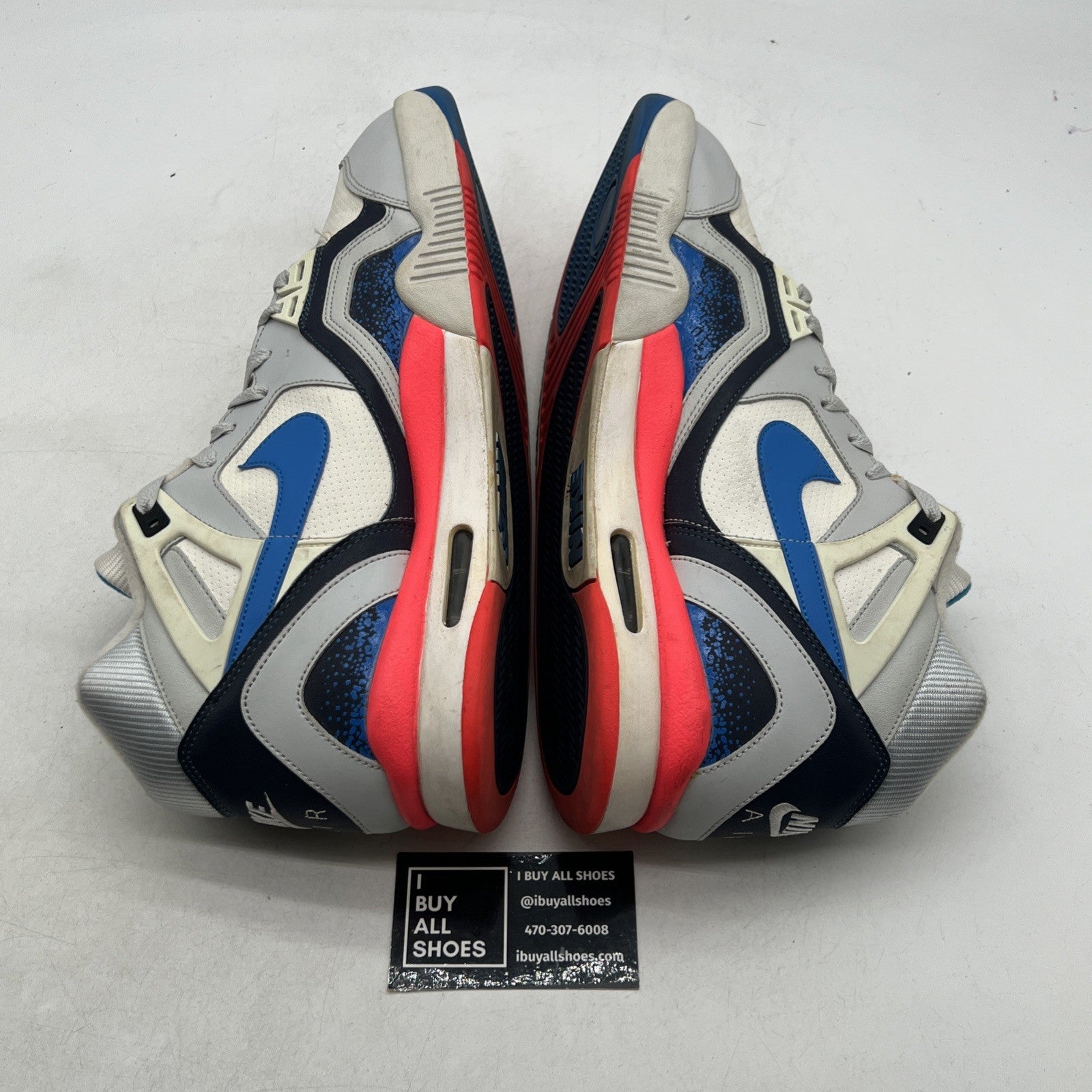 Size 13 - Nike Air Tech Challenge 2 White Photo Blue (318408-101)