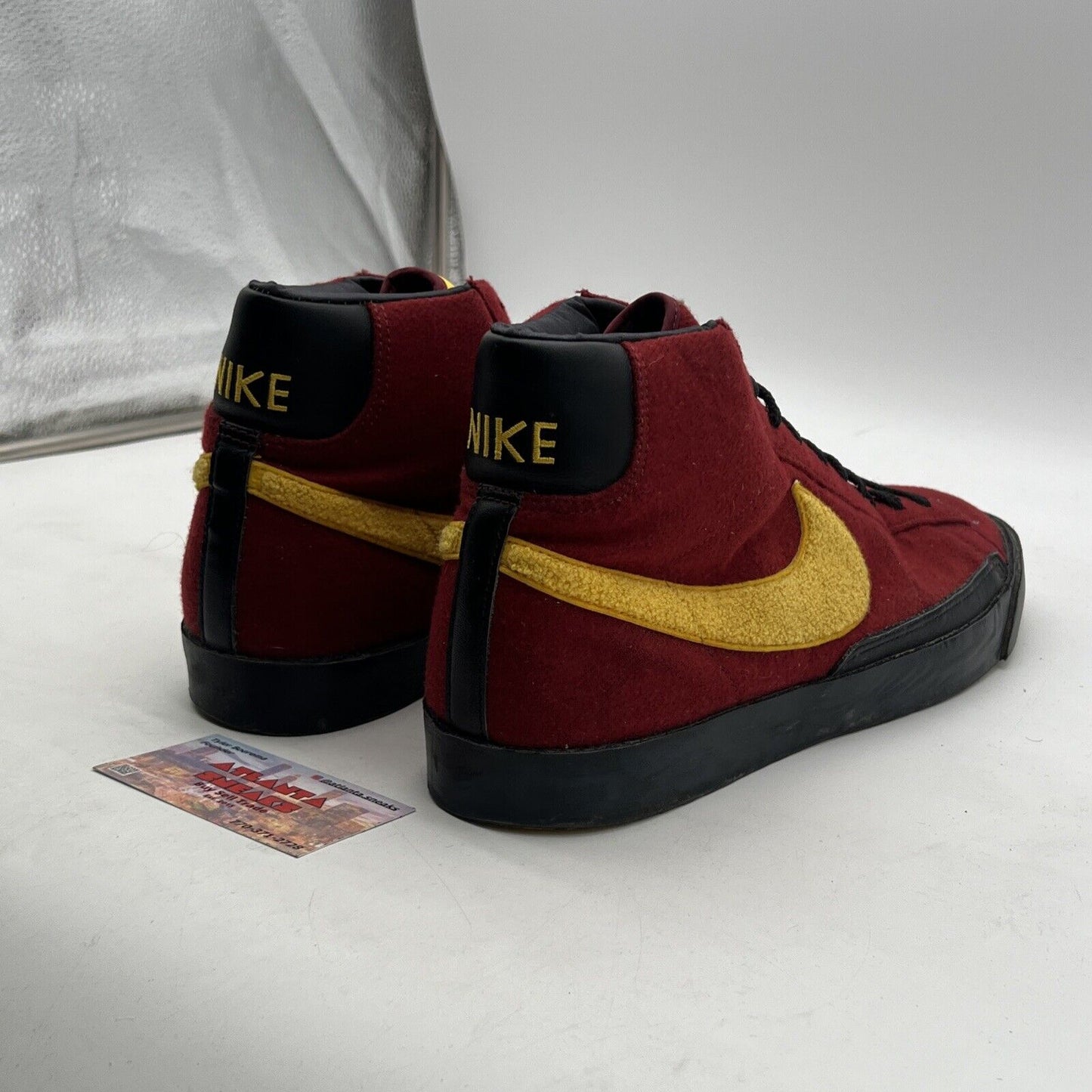 Size 15 - Nike Blazer Premium High Red (316397-671)