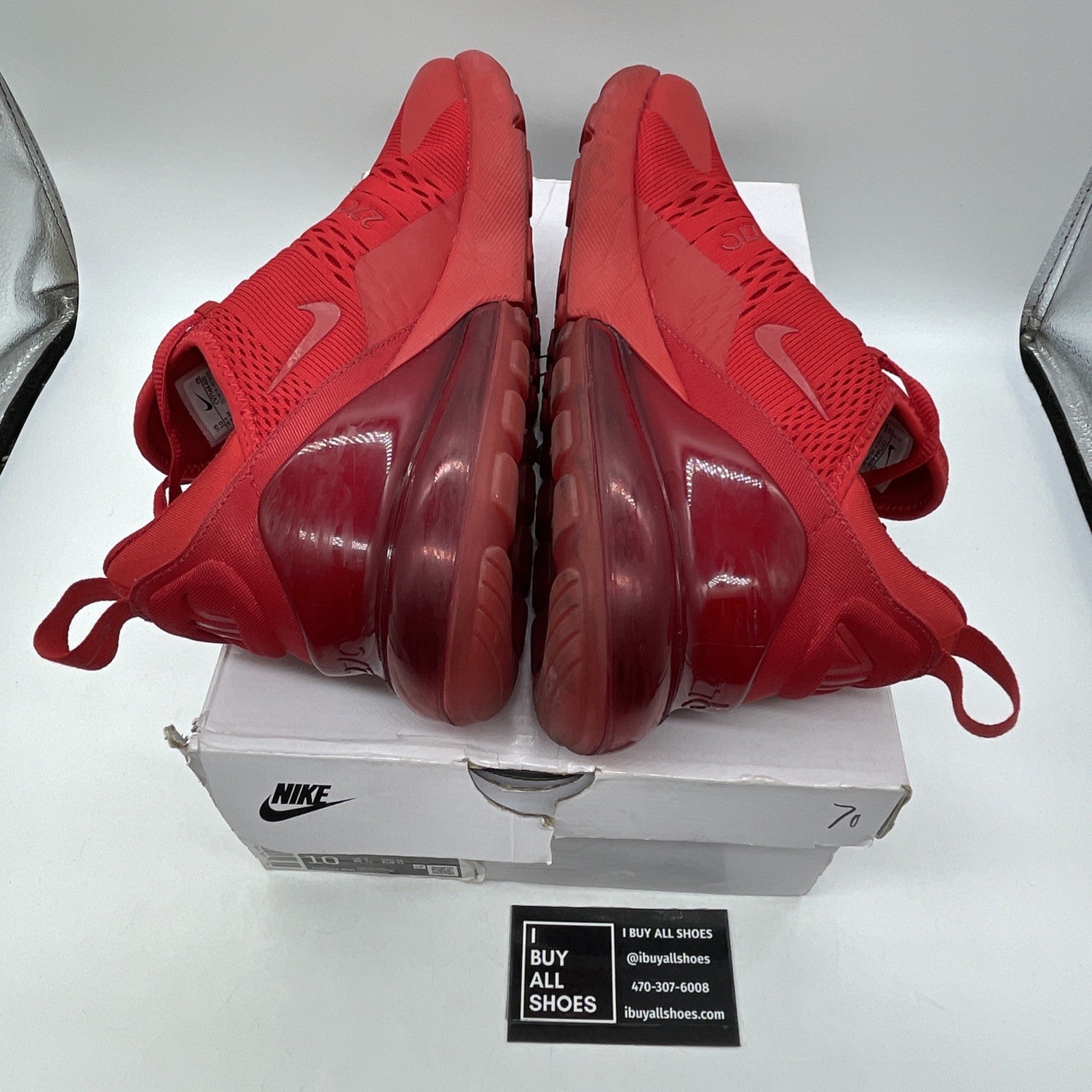 Size 10 - Nike Air Max 270 University Red (CV7544-600)