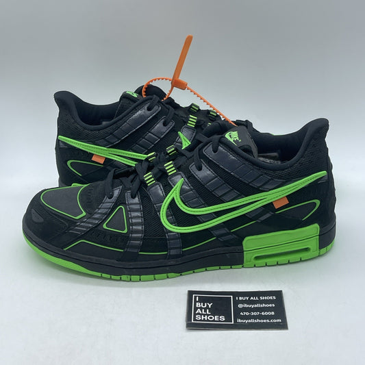 Size 14 - Nike Air Rubber Dunk x Off-White Low Green Strike (CU6015-001)