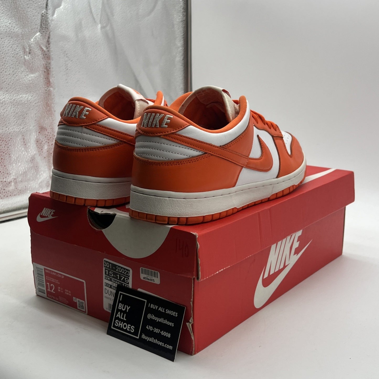 Size 12 - Nike Dunk Low Retro SP Syracuse 2020 (CU1726-101)