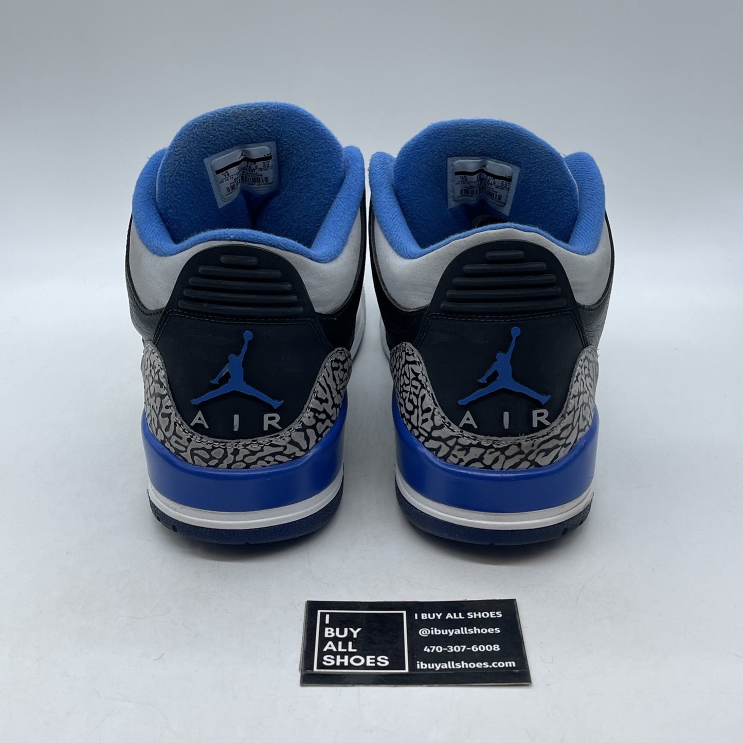 Size 14 - Air Jordan 3 Retro Sport Blue (136064-007)