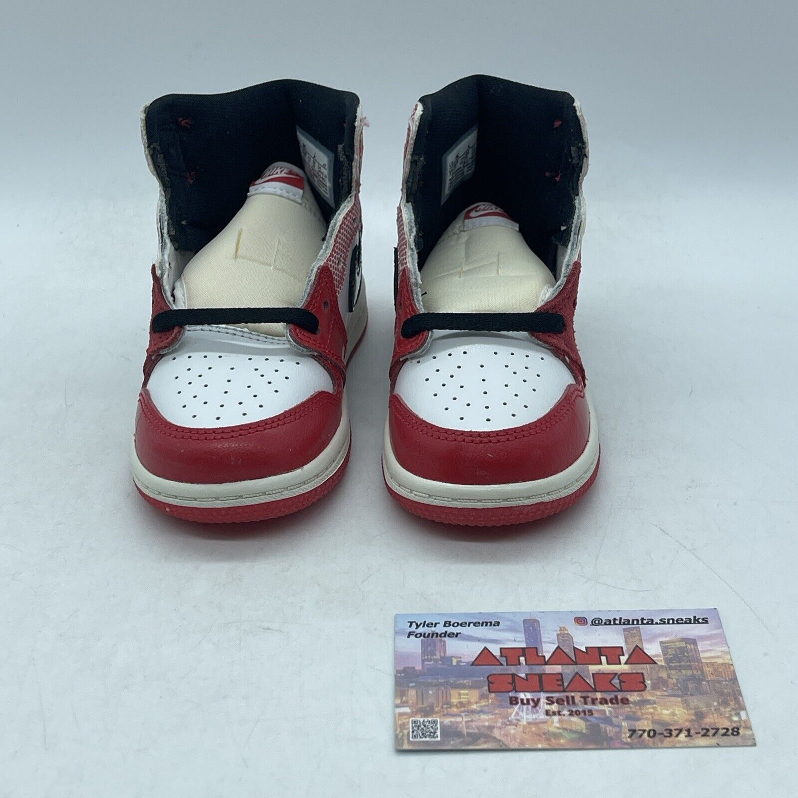 Toddler's Size 7.5C - Jordan 1 Retro High "Across The Spiderverse" (DV1750-601)