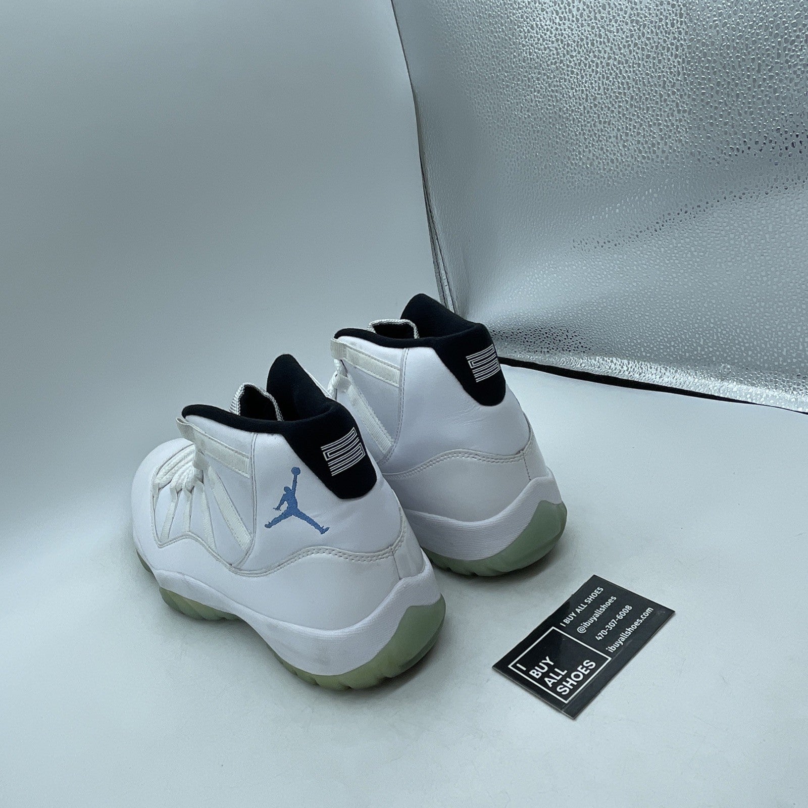 Size 11.5 - Air Jordan 11 Retro High Legend Blue (378037-117)