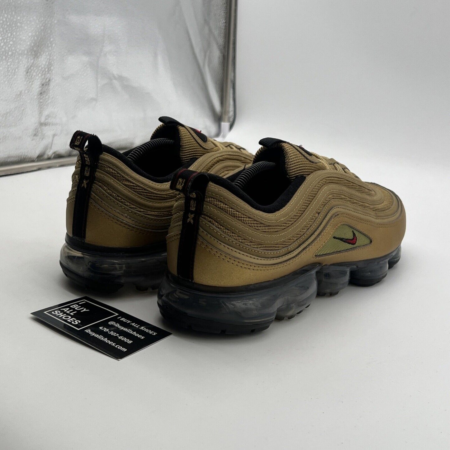 Size 12 - Nike Air Vapormax 97 Metallic Gold (AJ7291-700)