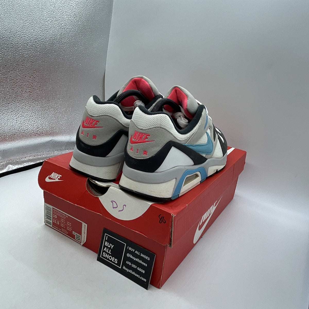 Size 10 - Nike Air Structure Triax 91 OG 2021 Neo Teal (CV3492-100)